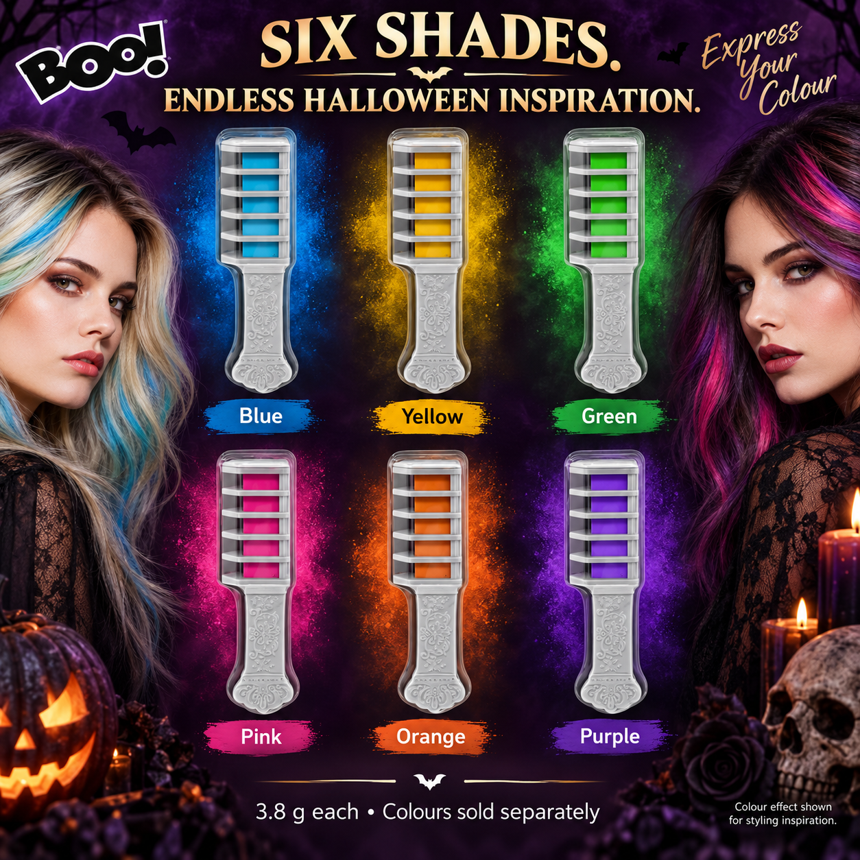 Hair Chalk Assorted