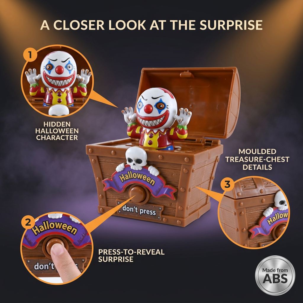 Spook-N-Seek Treasure Chest Assorted