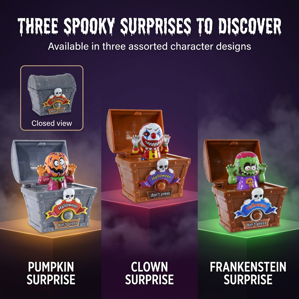 Spook-N-Seek Treasure Chest Assorted