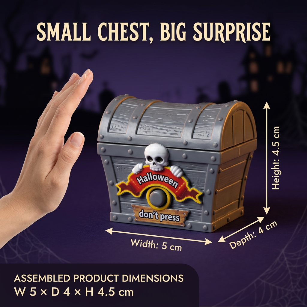 Spook-N-Seek Treasure Chest Assorted