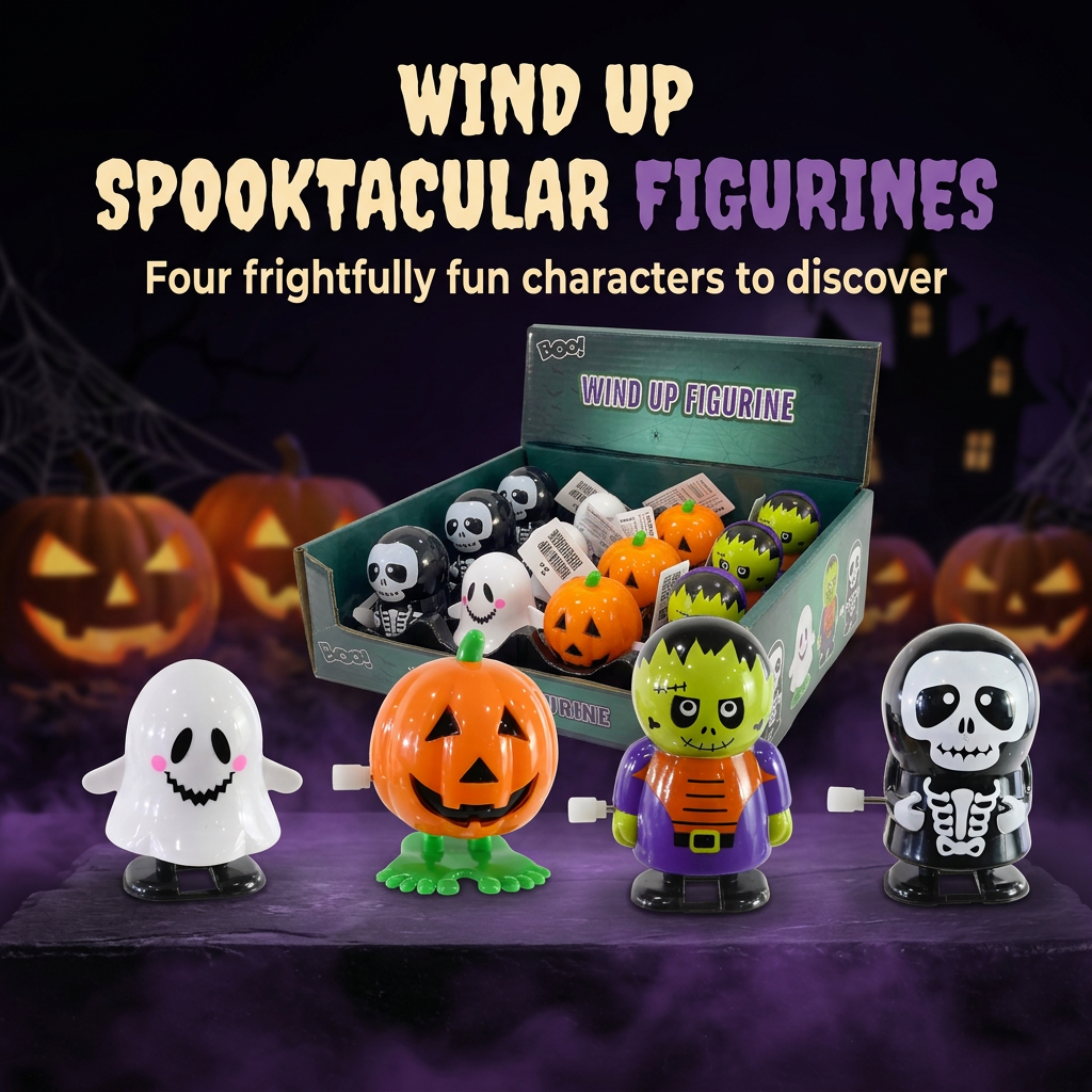 Spooky Squeeze Pop-Up Figurines Assorted