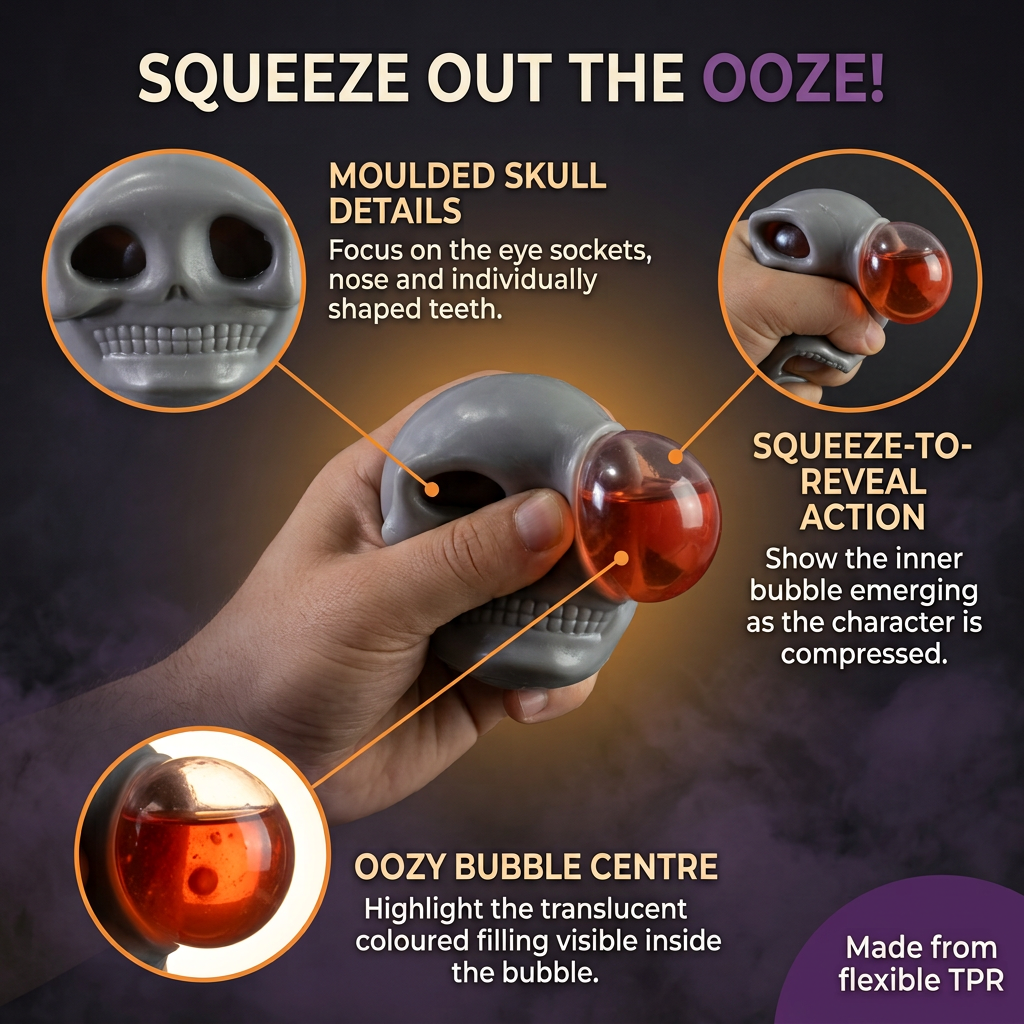 Oozy Squeeze Ball Assorted