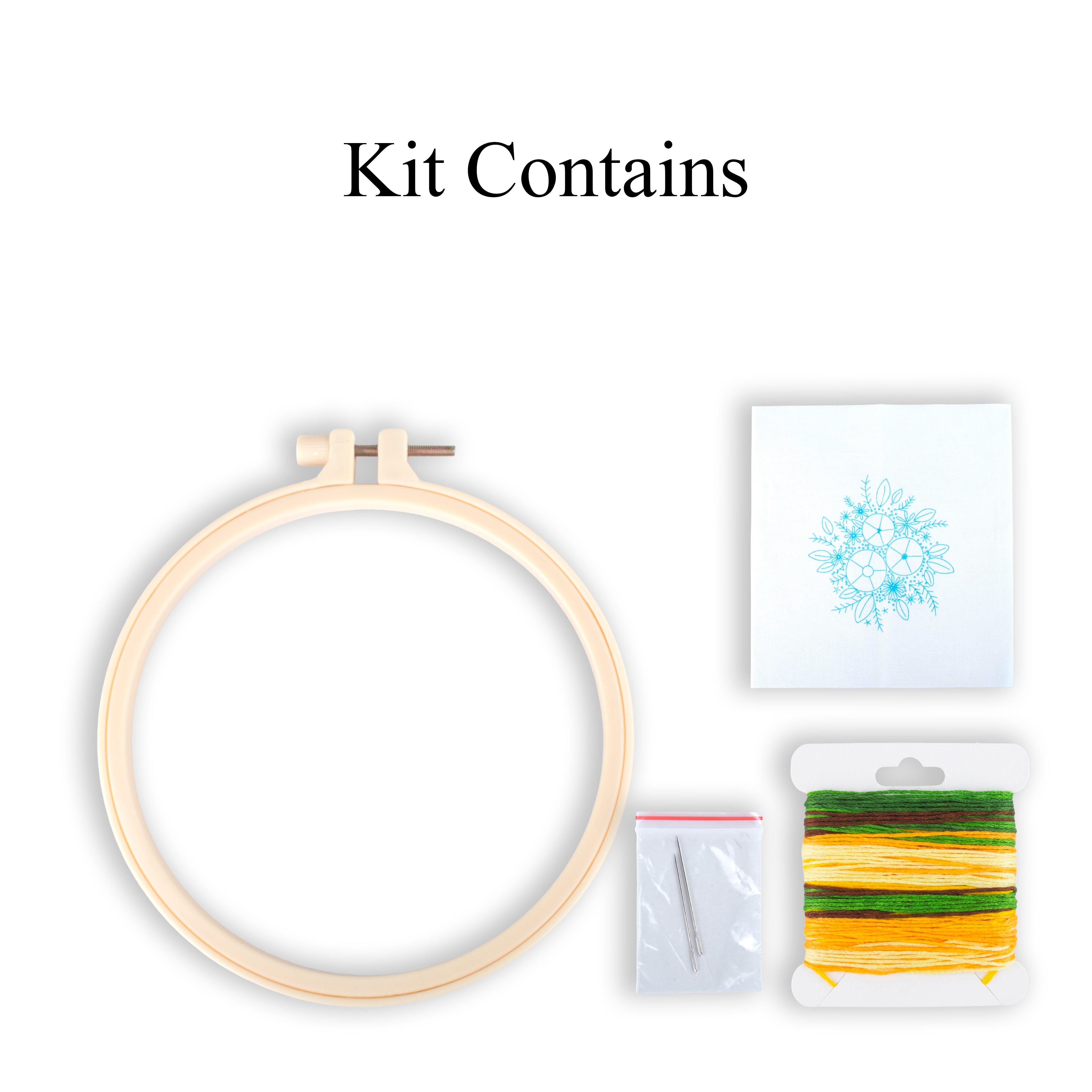 Creative Embroidery Kit Wild Rose