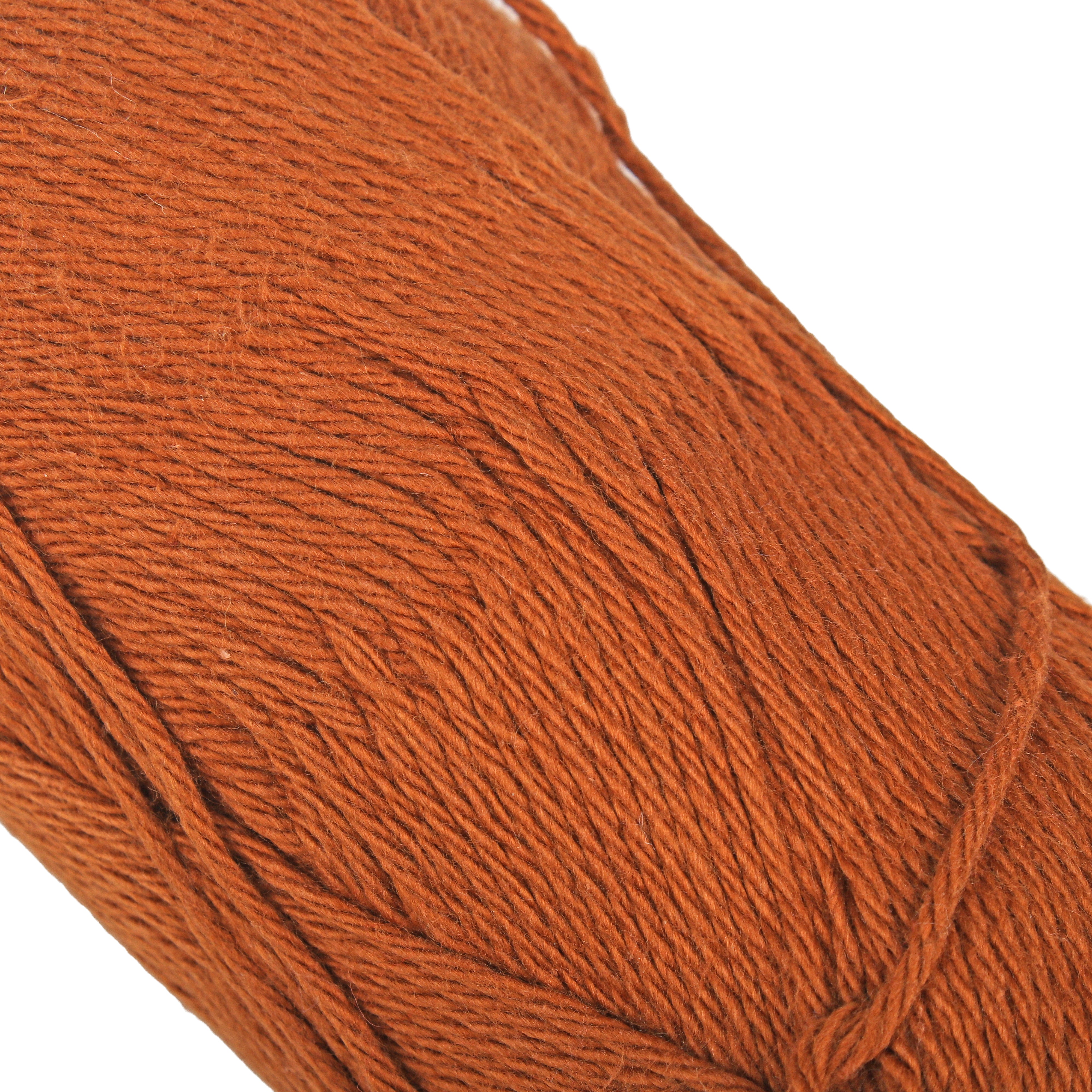 Cotton Comfy Knitting/Crochet Yarn 100% Cotton Wood Brown 169m 100g