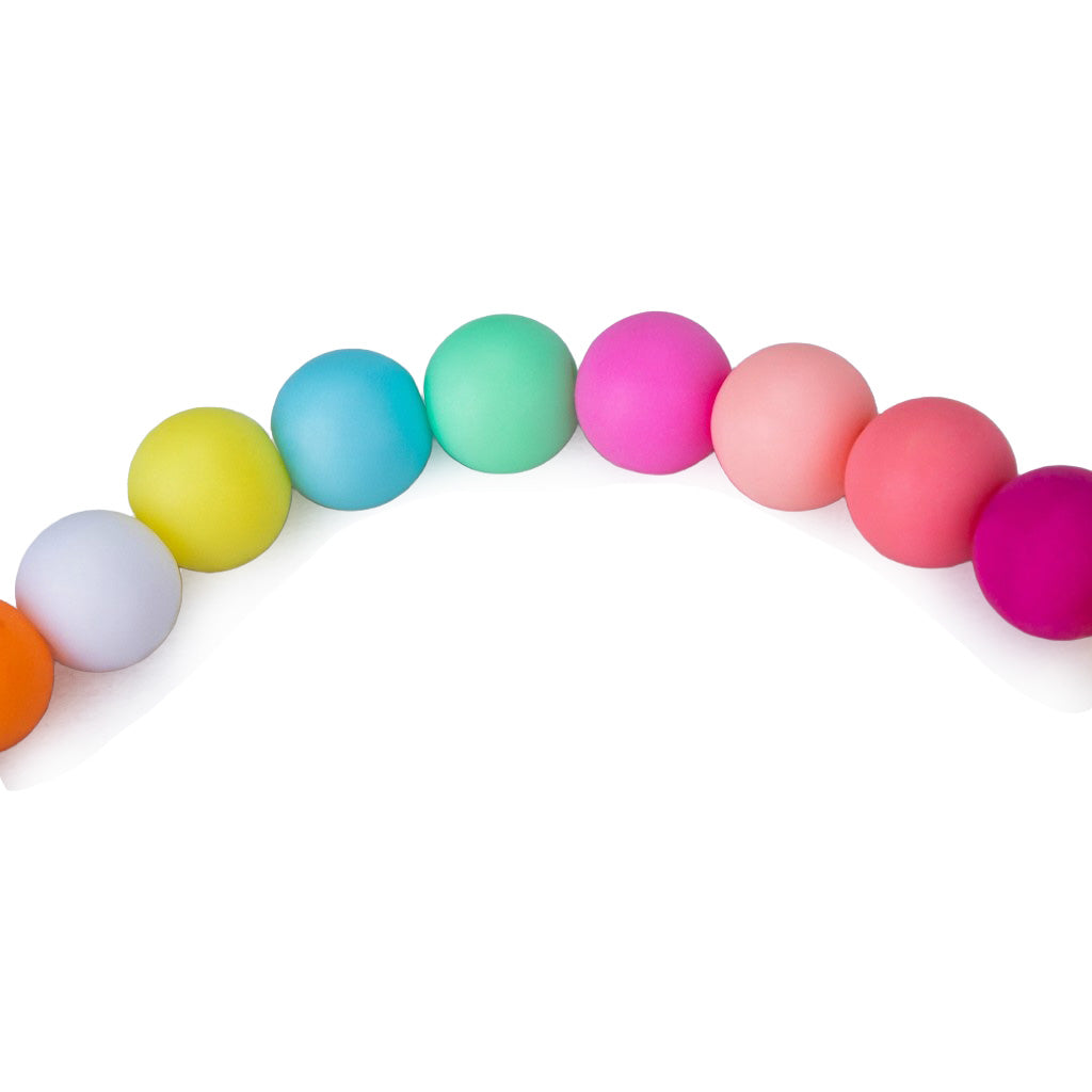 Candy Art Beads Round Shape 8mm 33 Beads 1String