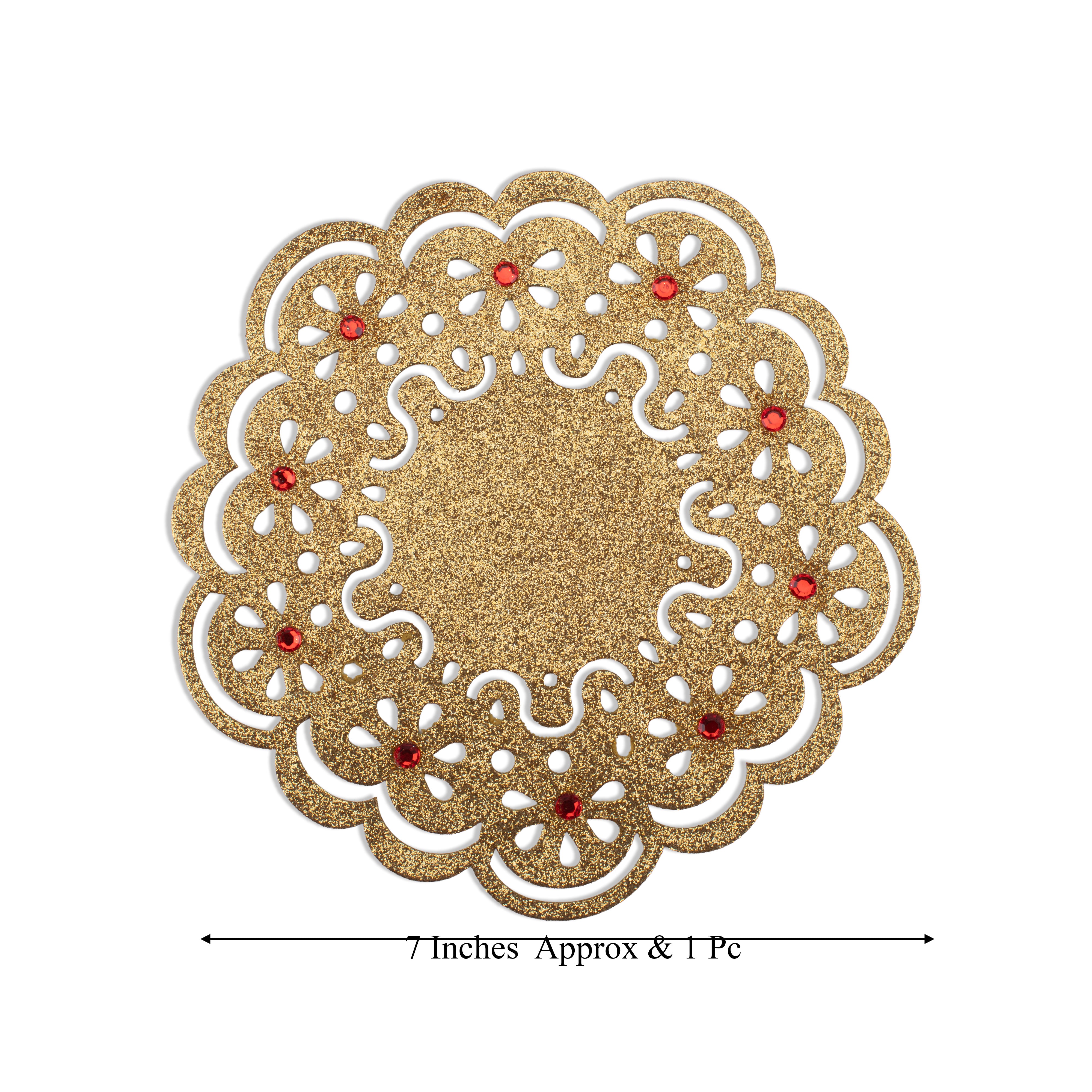 SPARKLE DOILY GOLD 7 INCH 1PC