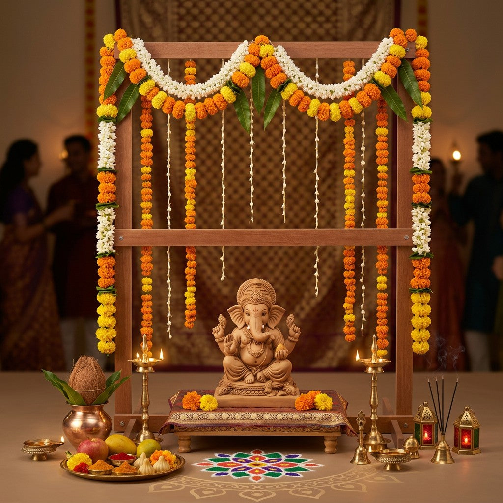 Foldable Wooden Decoration Backdrop Stand 23 X 30inch 1pc