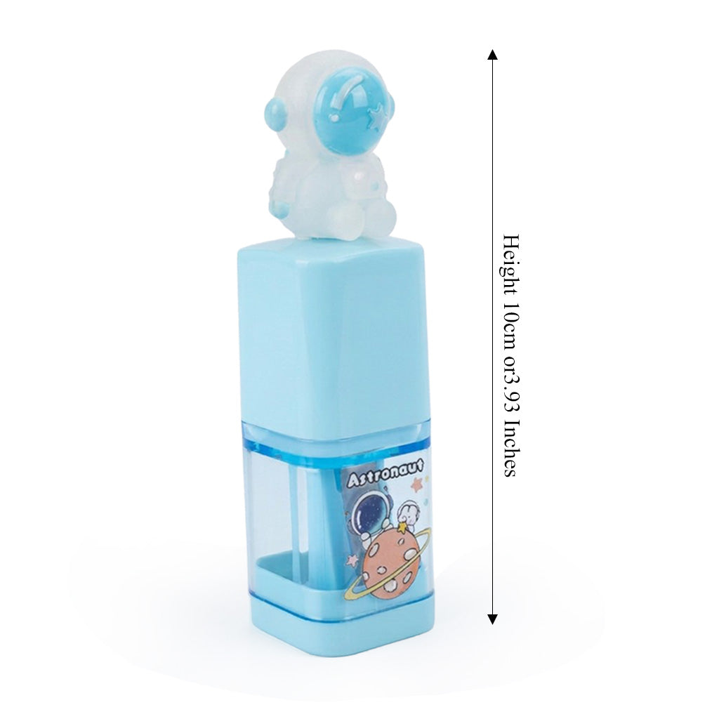 2-in1 Pencil Sharpener and Eraser Astronaut 1 pc