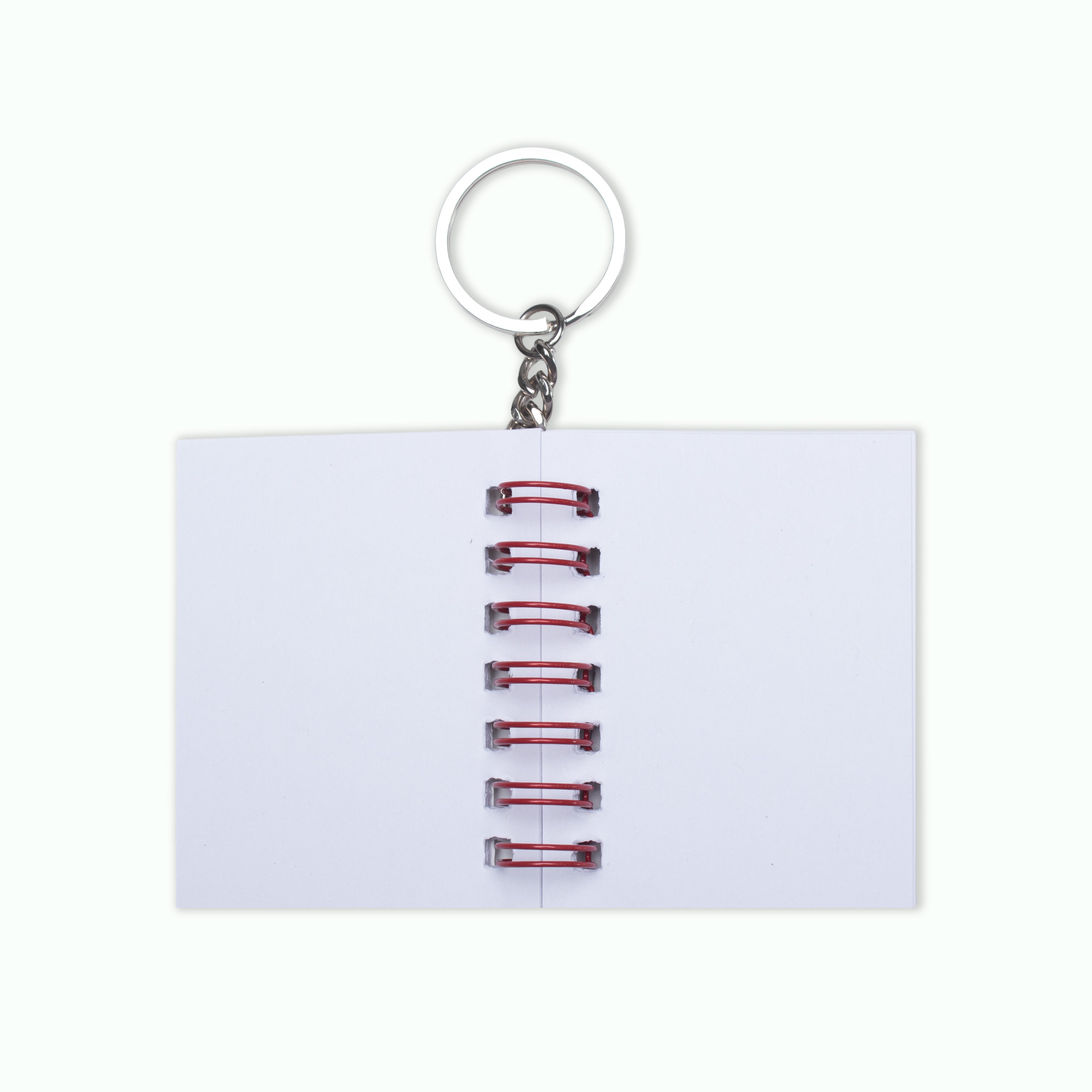 Keychain Notebook Be kind to mind L6.8 X W5.3cm 70gsm 80 pages 1 Book IB
