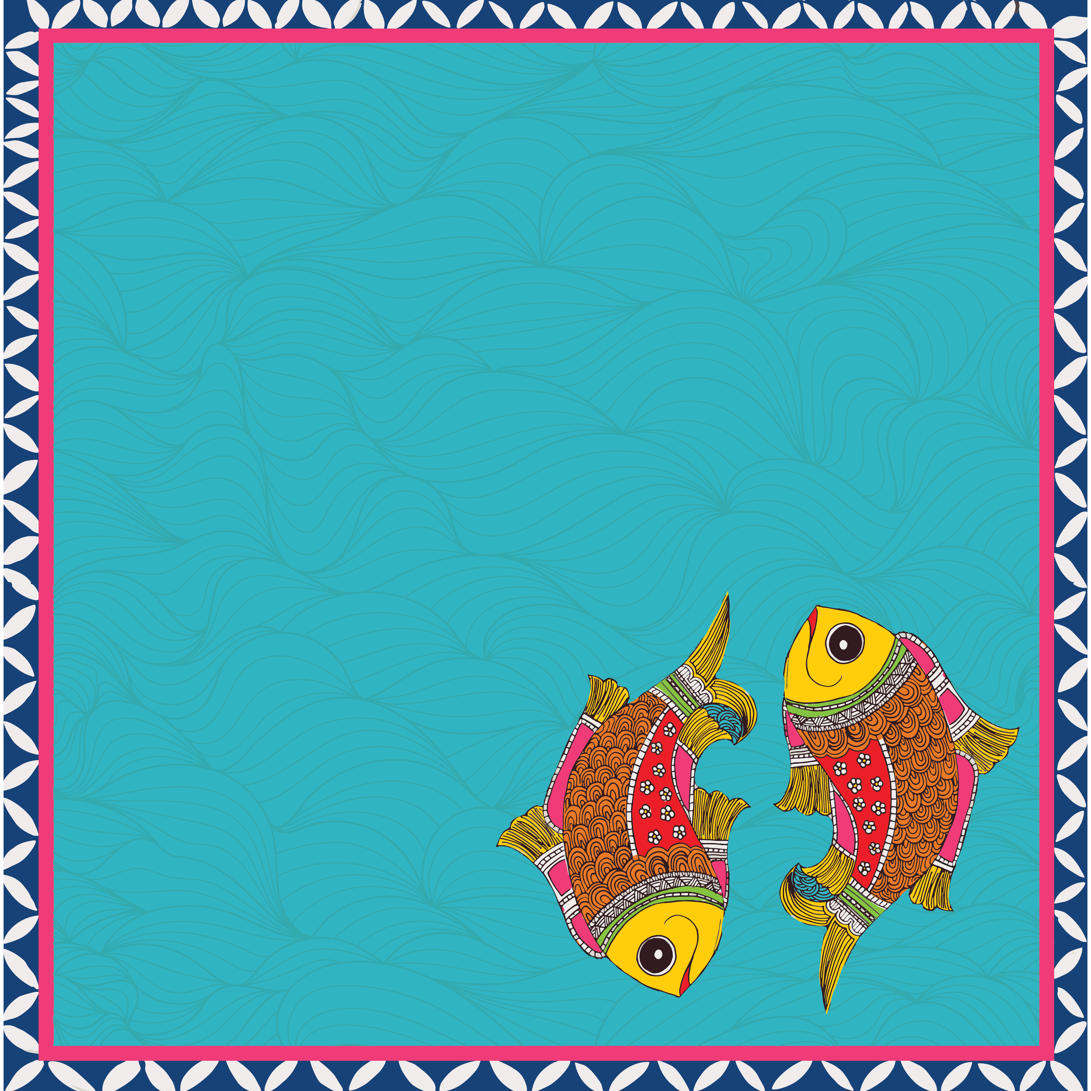 Paper Pack Madhubani 12 X 12inch 250gsm 12 Sheet