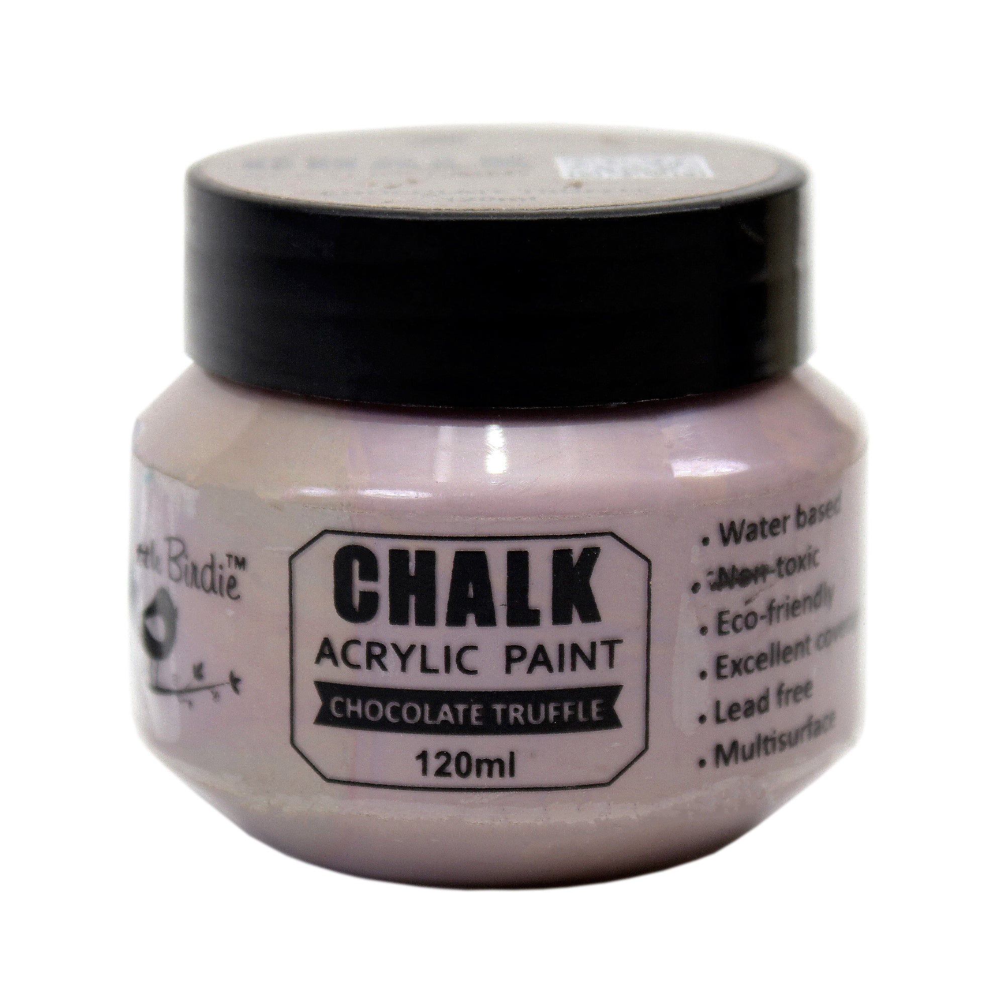 Little Birdie Chalk Paint Set - 6 Pastel Colors, 60ml Bottles, Water-Based Acrylic For Furniture & Crafts