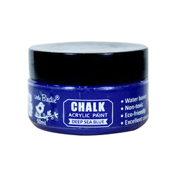 Home Decor Chalk Paint Deep Sea Blue 50ml Bottle