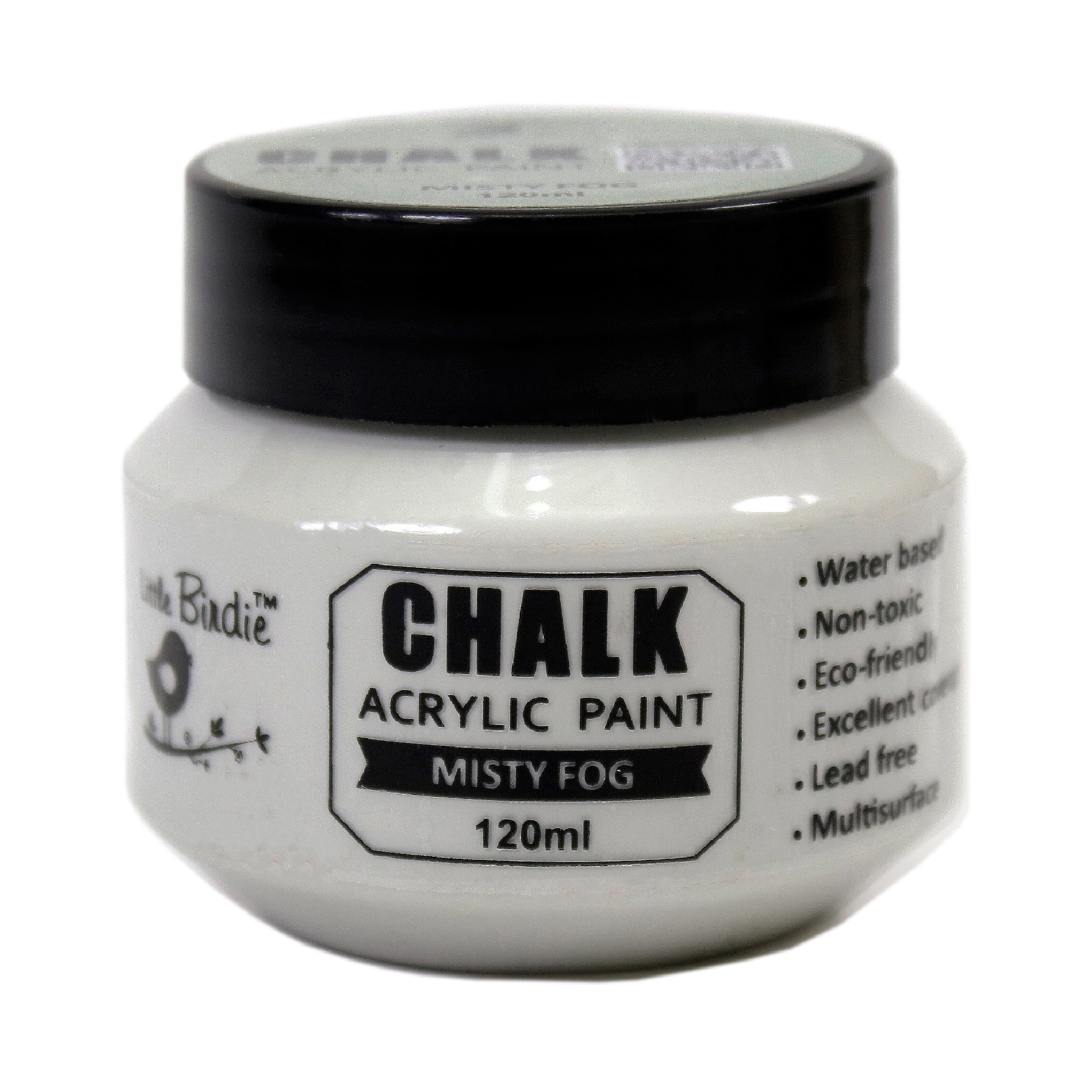 Home Decor Chalk Paint Misty Fog 120ml Bottle