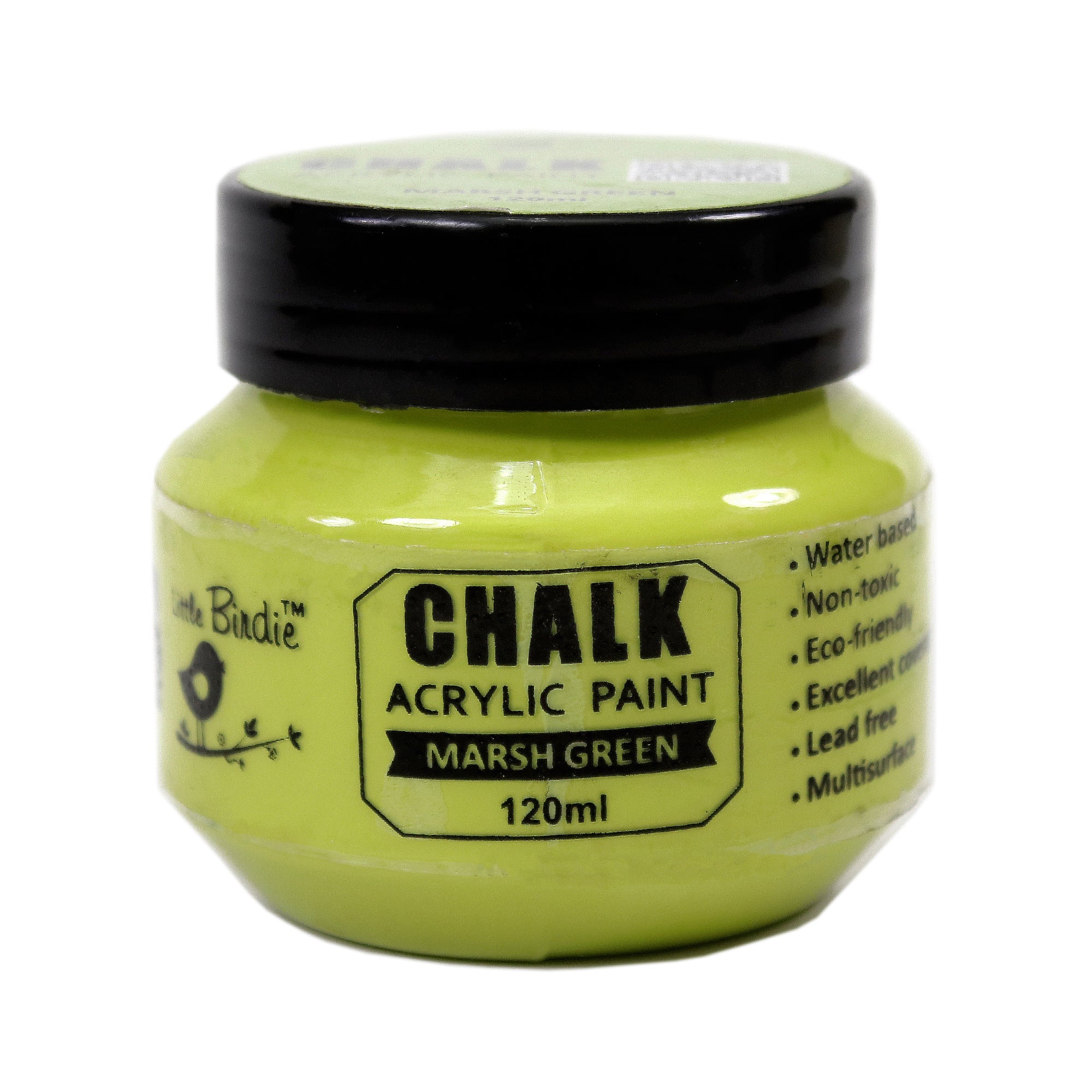 Home Decor Chalk Paint Marsh Green 120ml Bottle