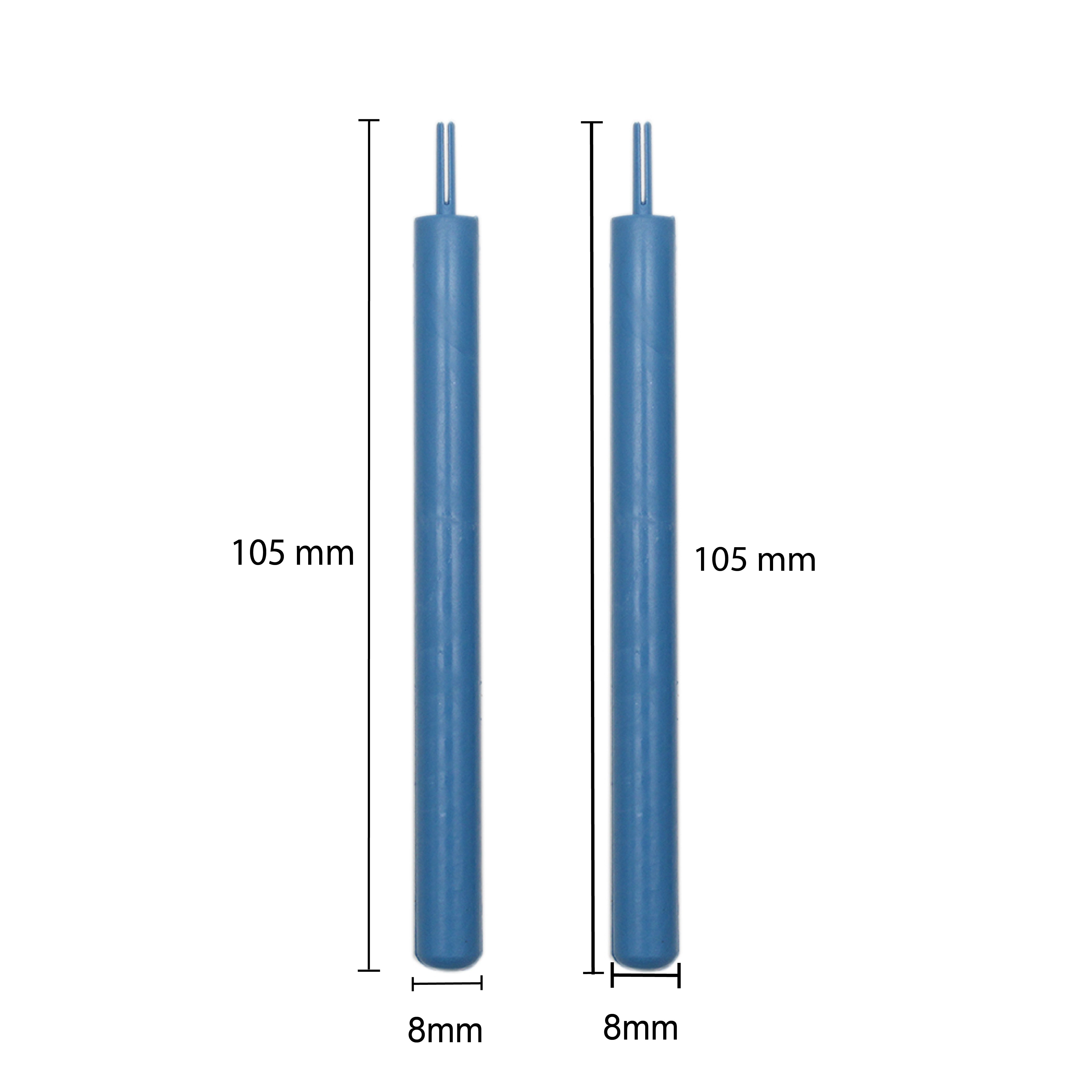 Quilling Tool Plastic 105X8mm Blue 2pcs