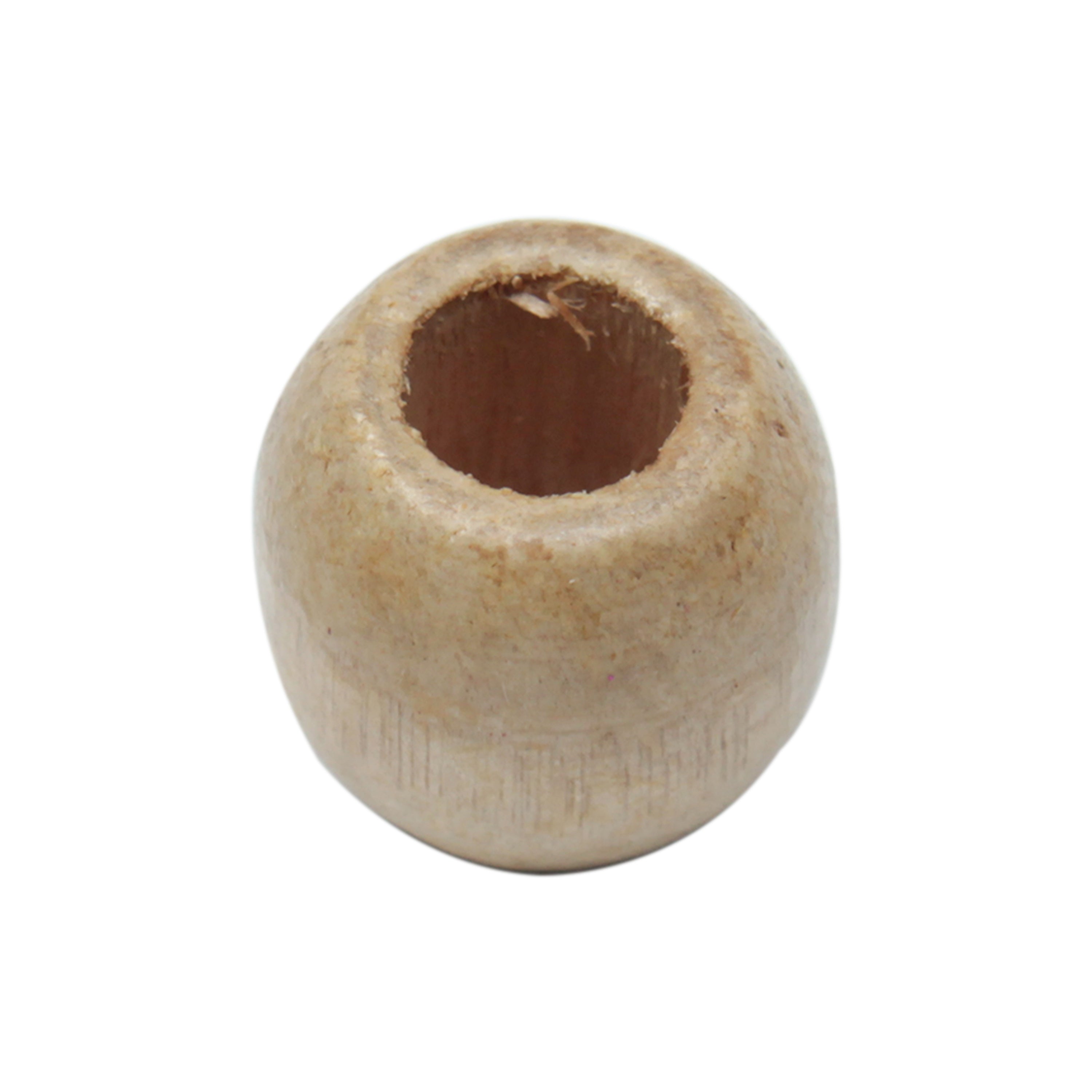 Wooden Beads 16Mm Oval Polished 10Pcs