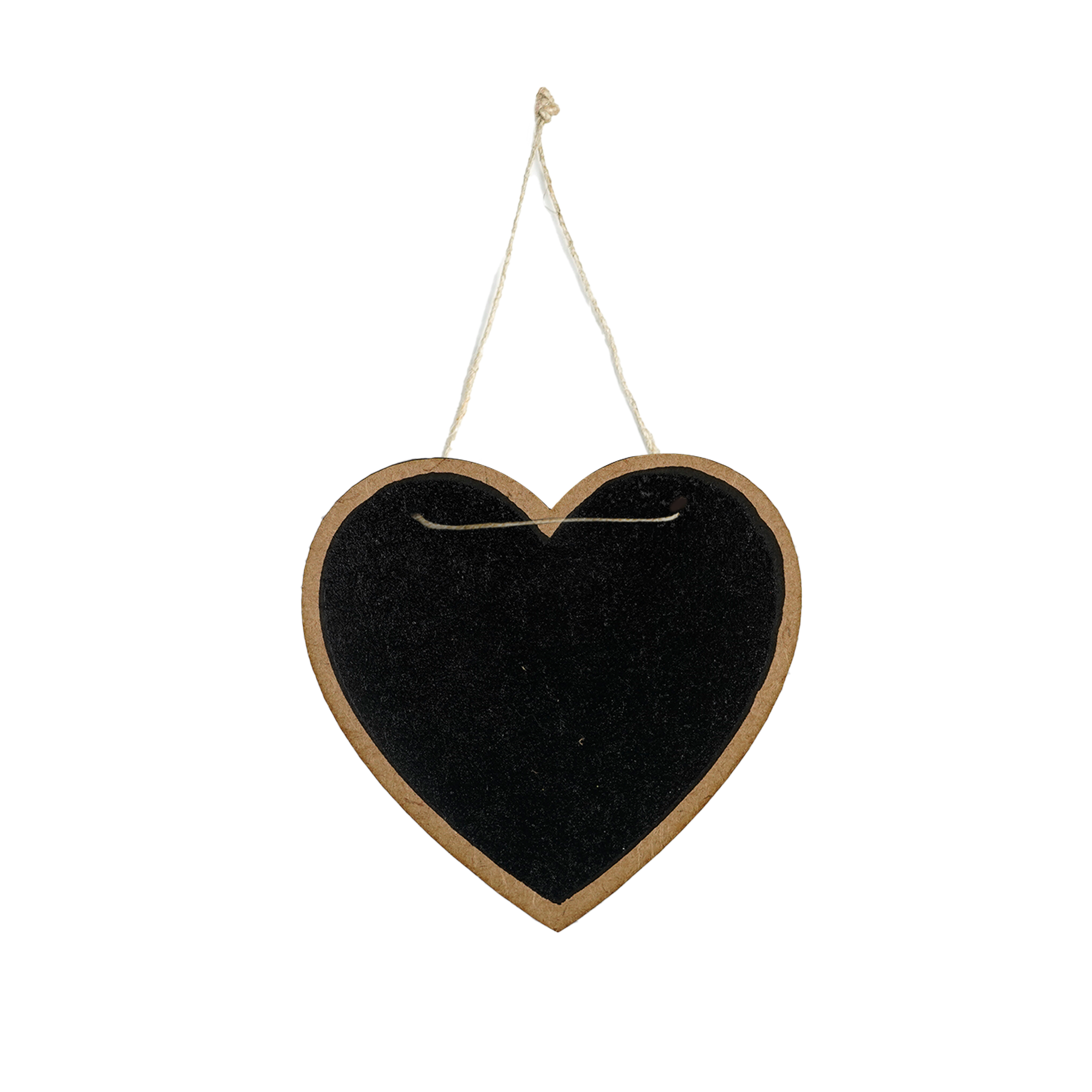 Mini Hanging Chalkboard Heart W3.25 X H3.25inch 2pc