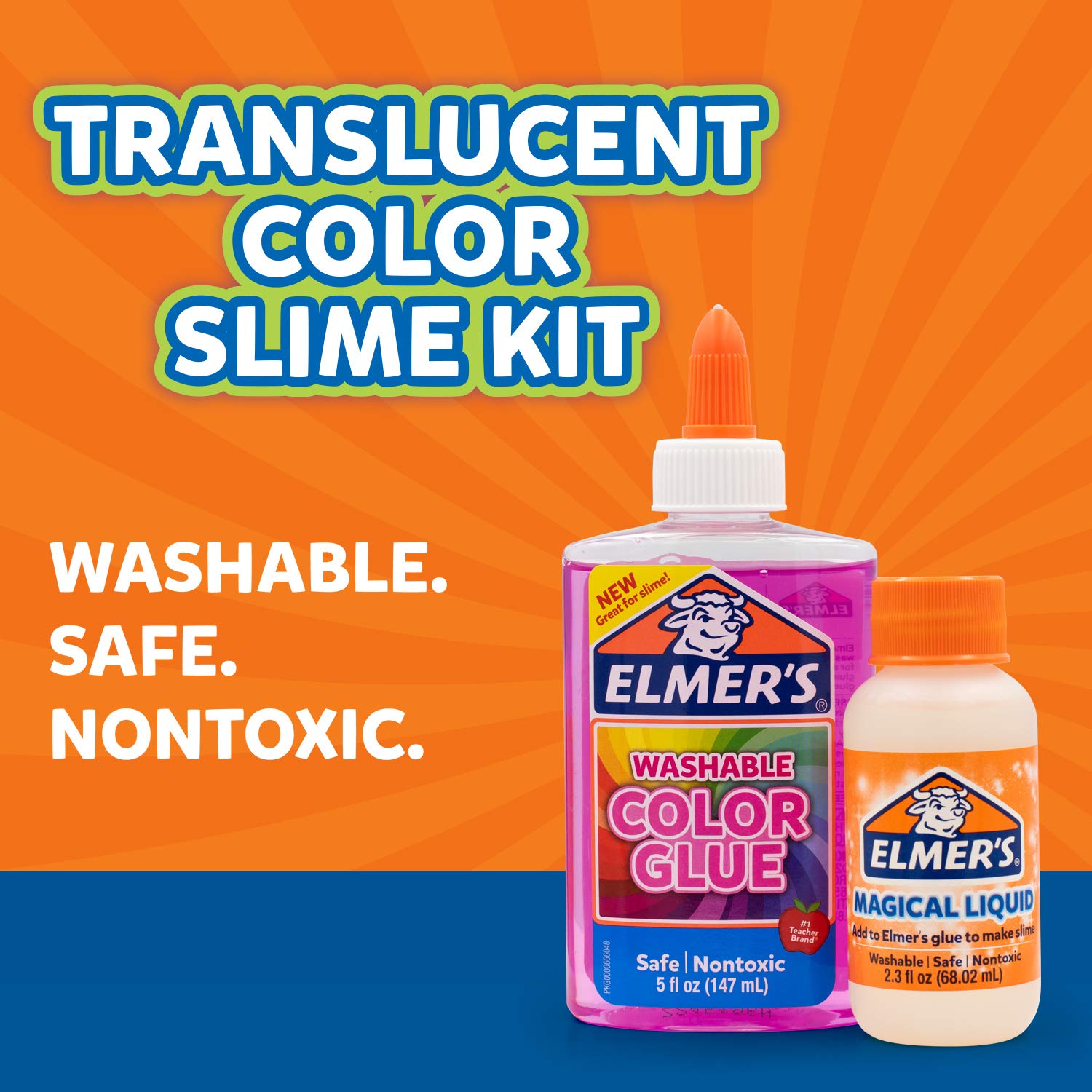 Elmer`S Translucent Pink Slime Kit