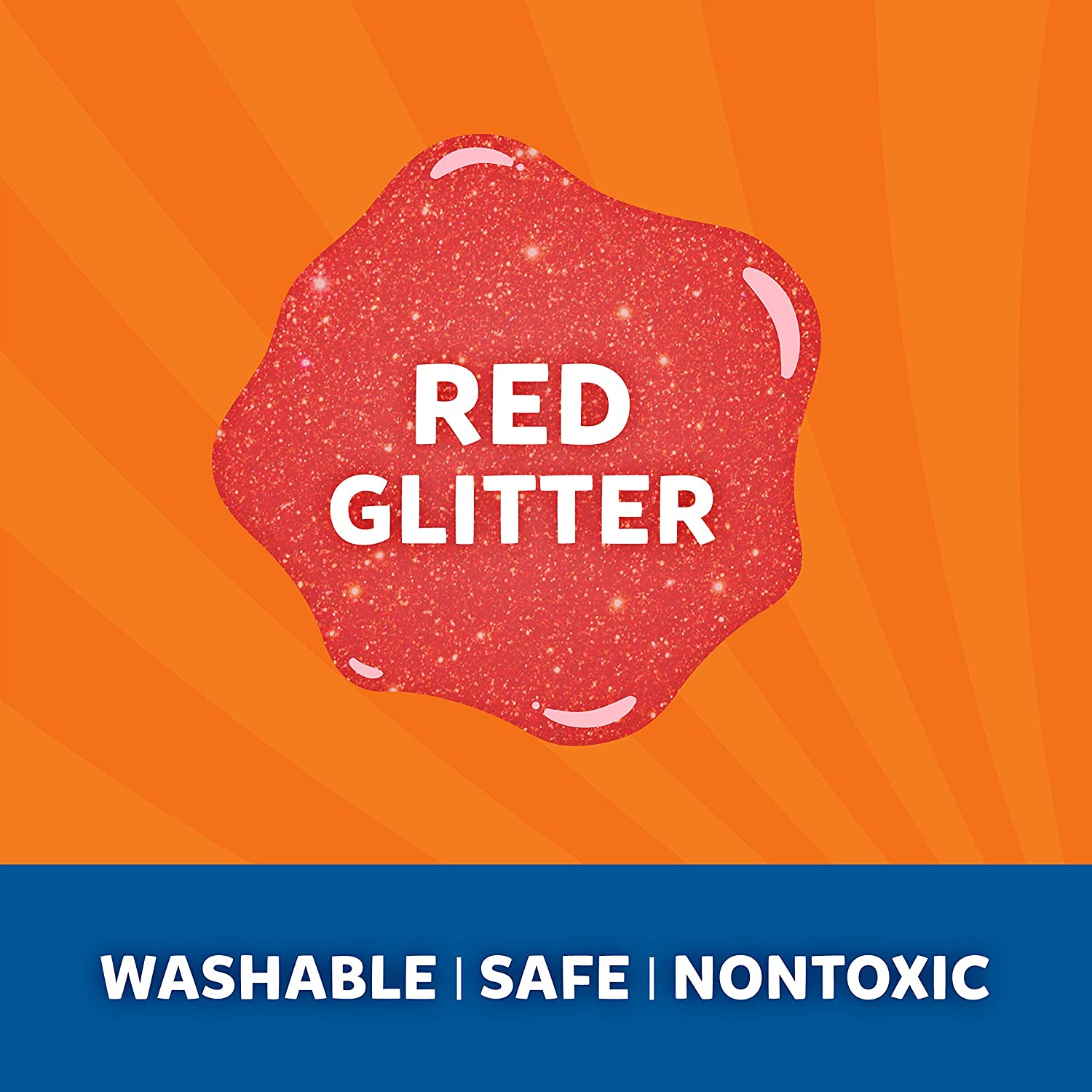 Elmer's Glitter Glue Red - 177ml