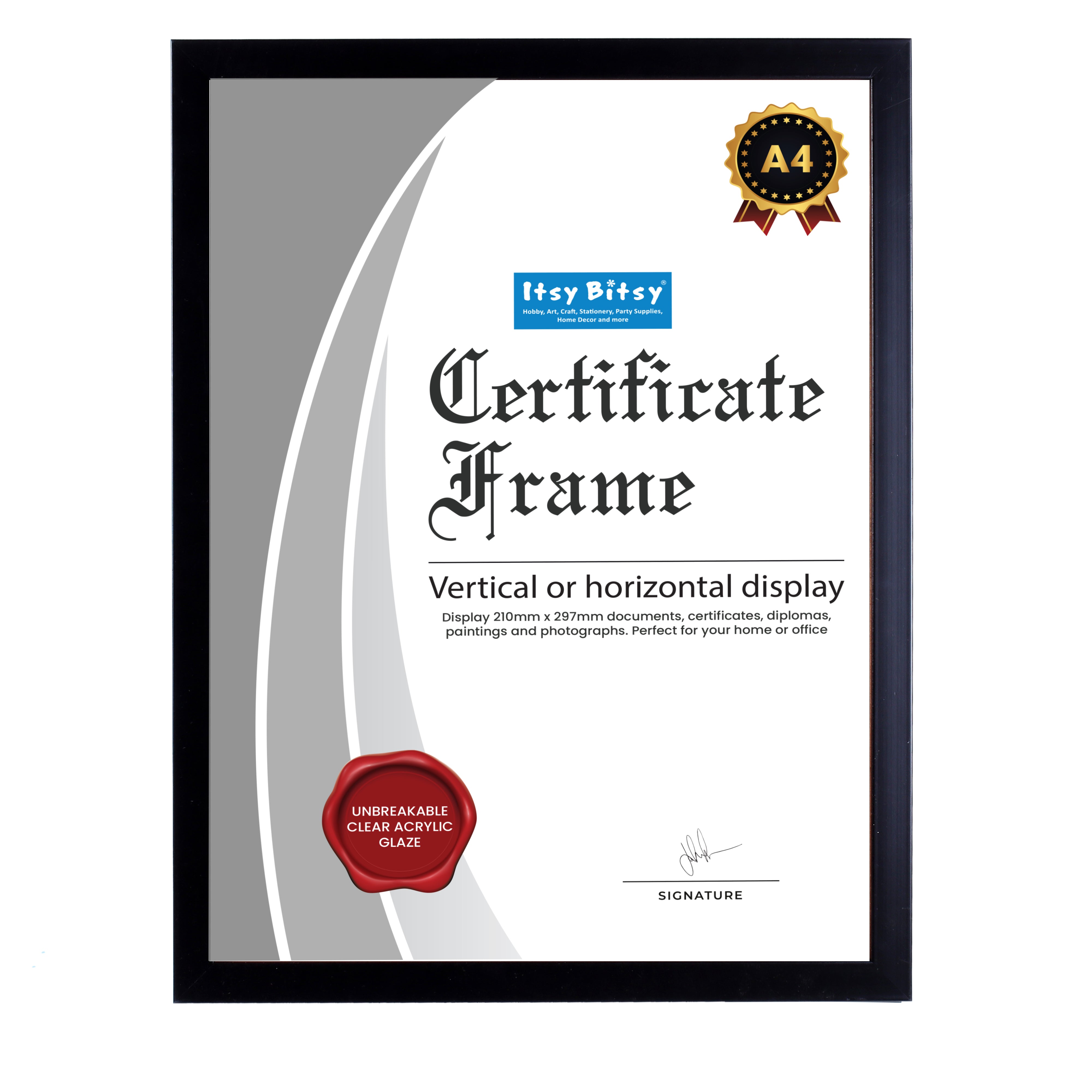 Certificate Frame A4 1Pc Lb