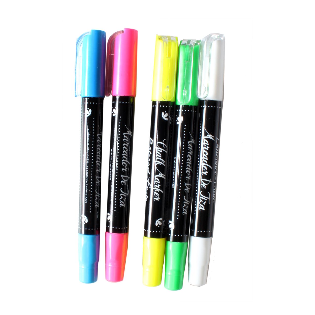 Erasable Chalk Markers Multi 369905 5Pcs in 1 Pack