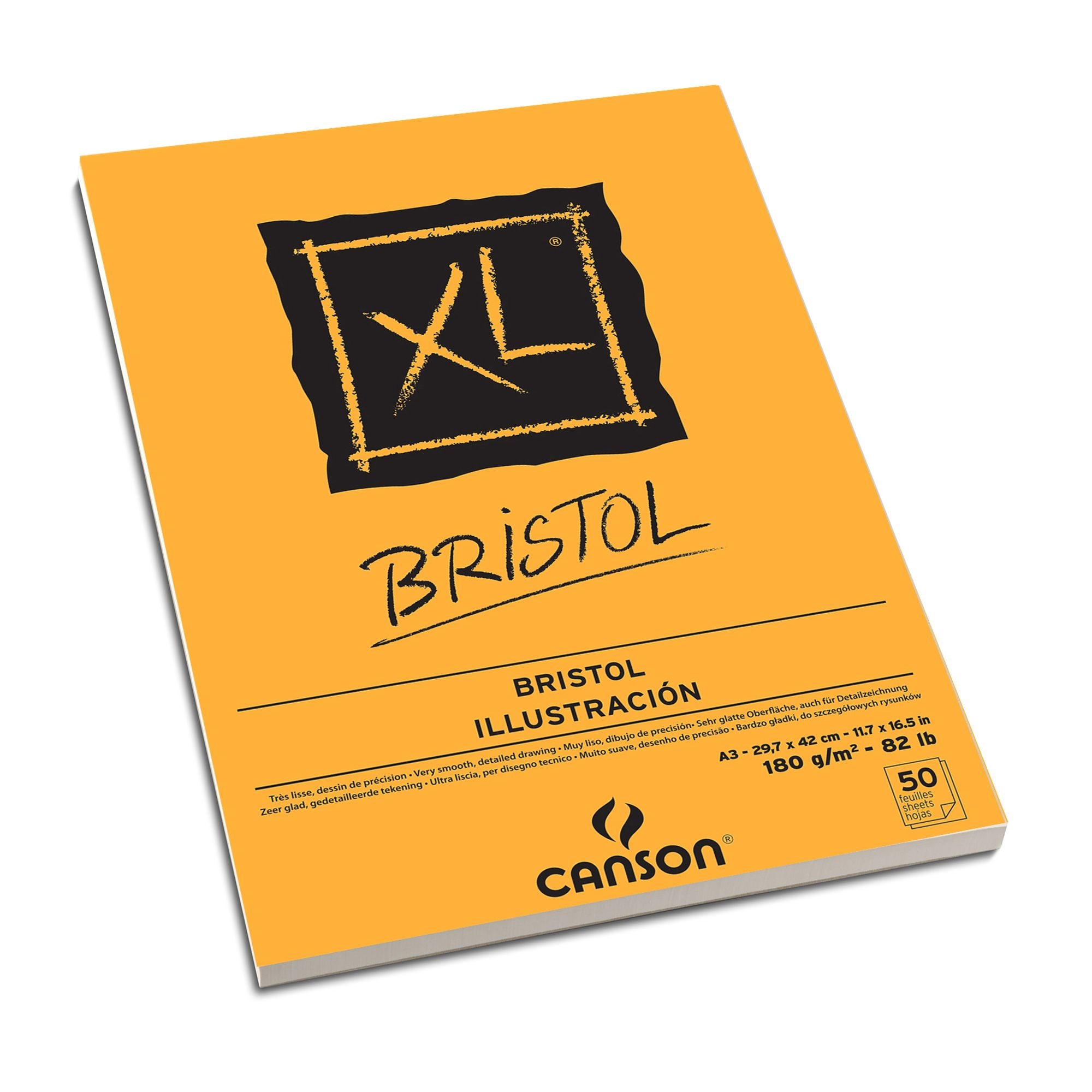 Canson XL Bristol Pad, 7 inch x 10 inch, Smooth