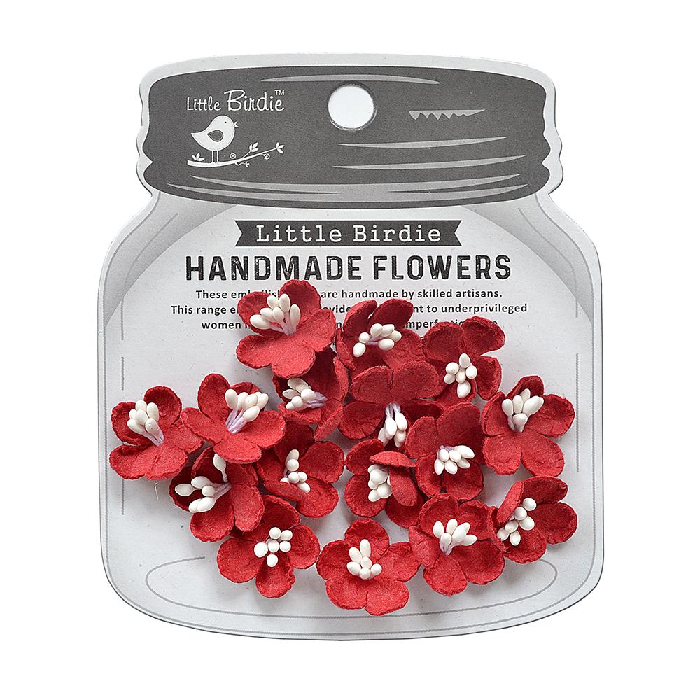 Little Birdie Handmade flowers- Polina Love & Roses 16Pcs