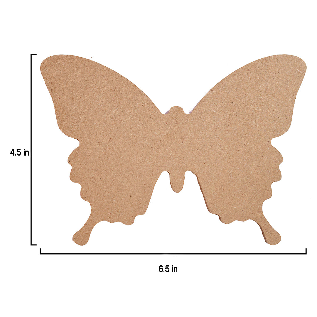 Mdf Butterfly W6.5 X H4.5Inch 5.5Mm Thick 1Pc Lb