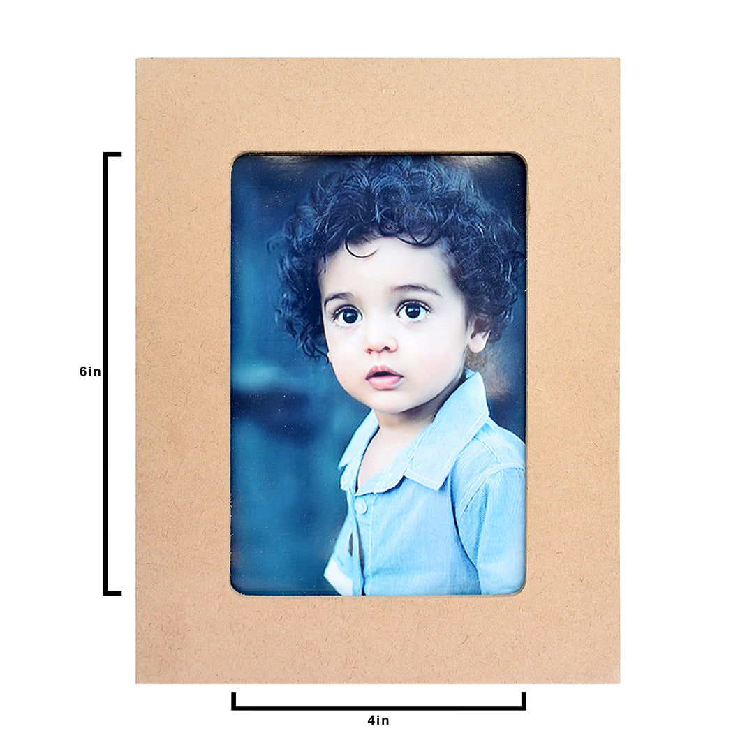 Mdf Photo Frame With Stand 4 X 6Inch 5.5Mm Thick 1Pc Lb