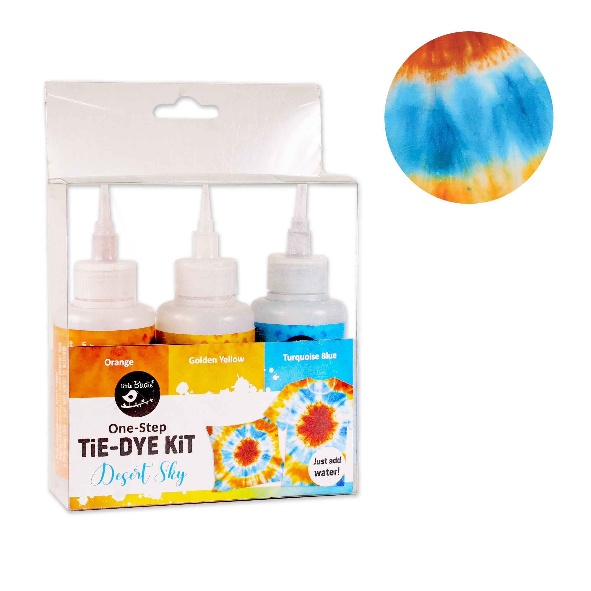 One Step Tie Dye Desert Sky Kit Acetate Box Lb
