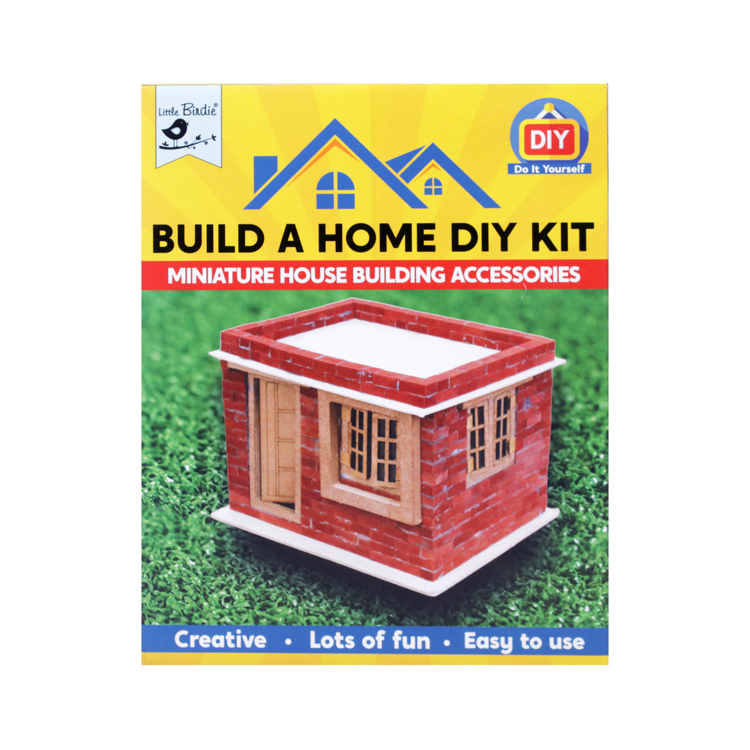 Hobby Build Kit DIY Build a Home Kit | Miniature House Fun Craft Project – Itsy Bitsy