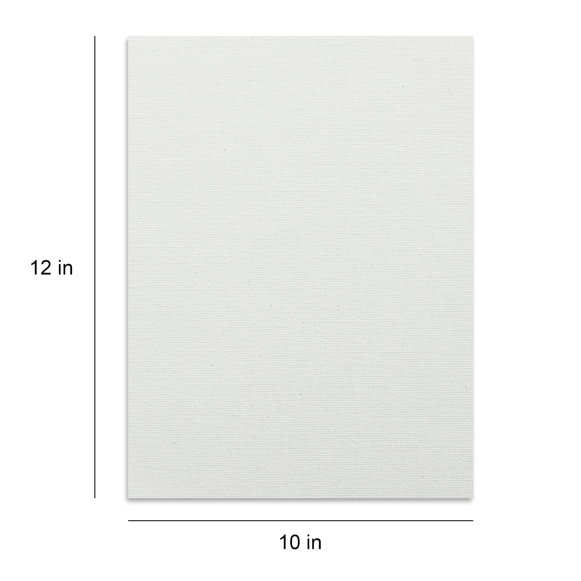 Canvas Board Rectangle 12 X 10Inch 230Gsm 2Mm Thick 4Pc
