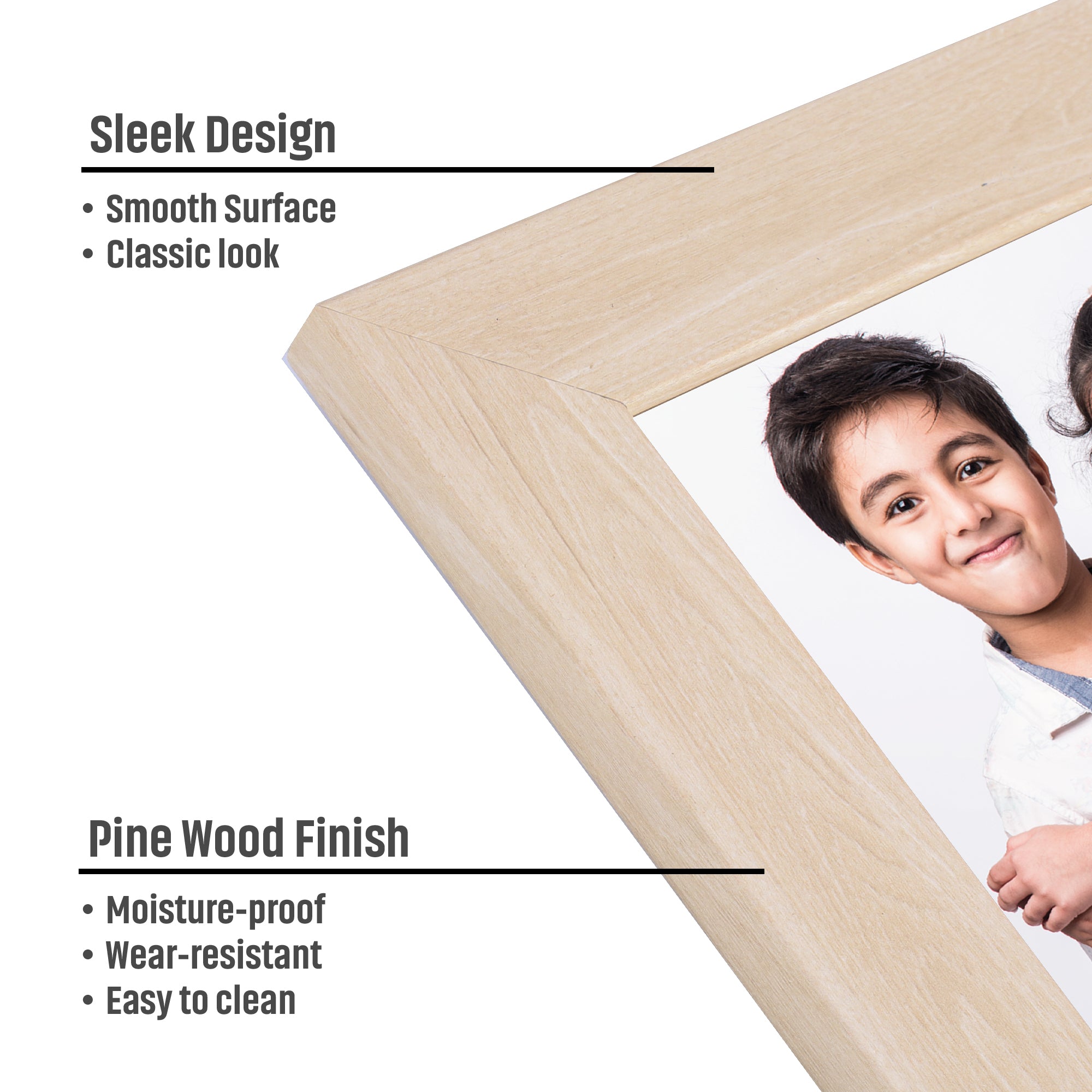 Table Top Photo Frame Pine 5 X 7Inch 1Pc Sw Lb