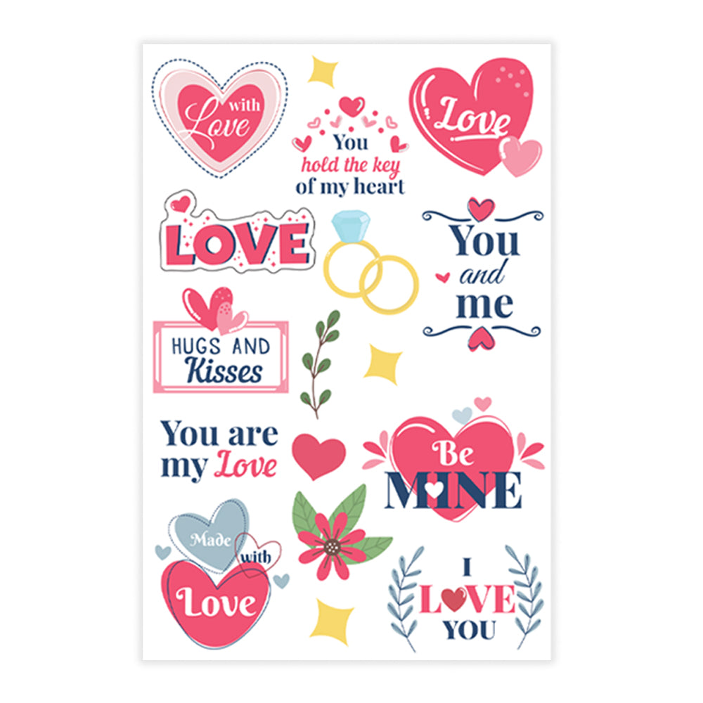 Stickers My Love Layer Pack 24Pc Pbci Lb