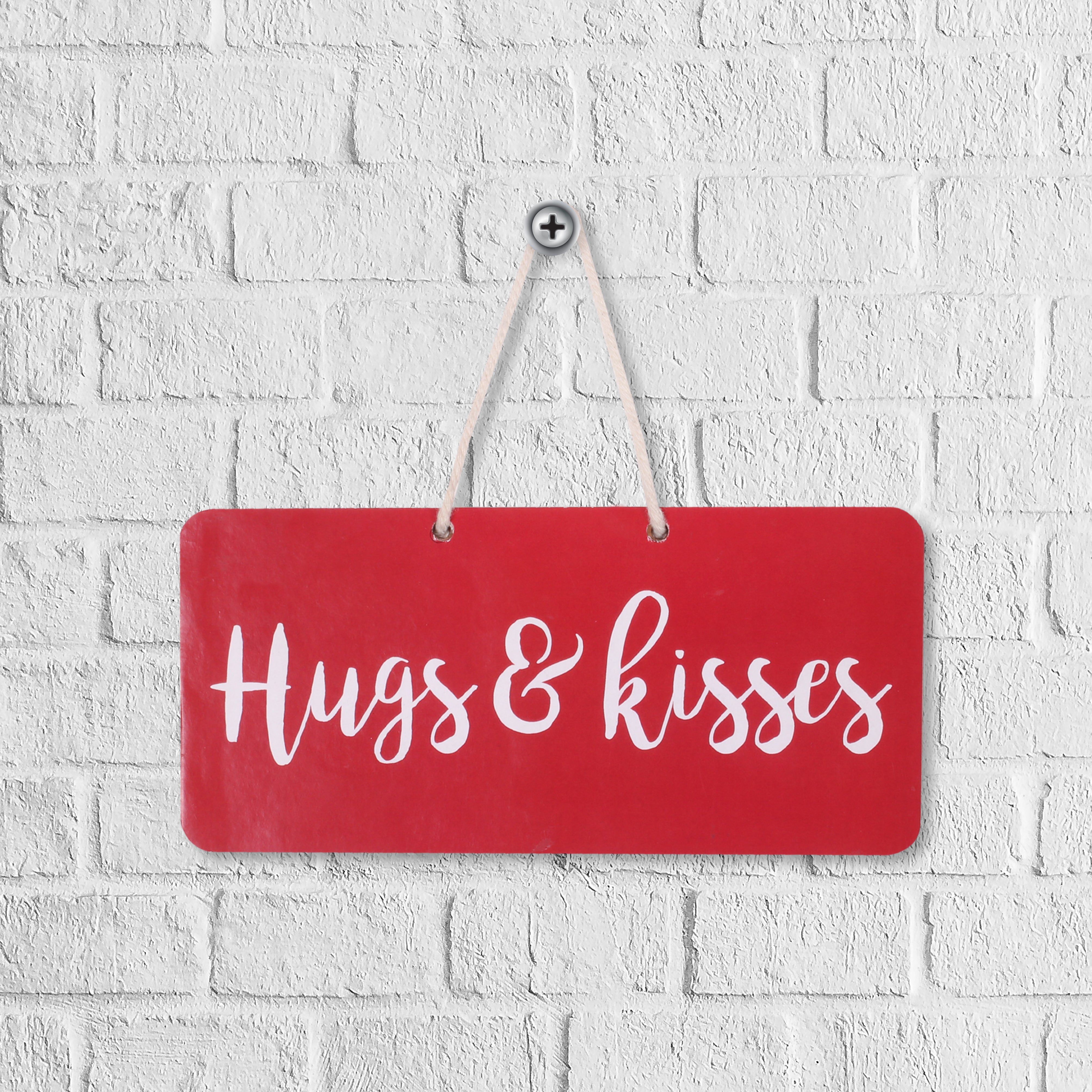 Hanging Decor - Hugs And Kisses L15 X W7Cm 2Mm 1Pc – Itsy Bitsy