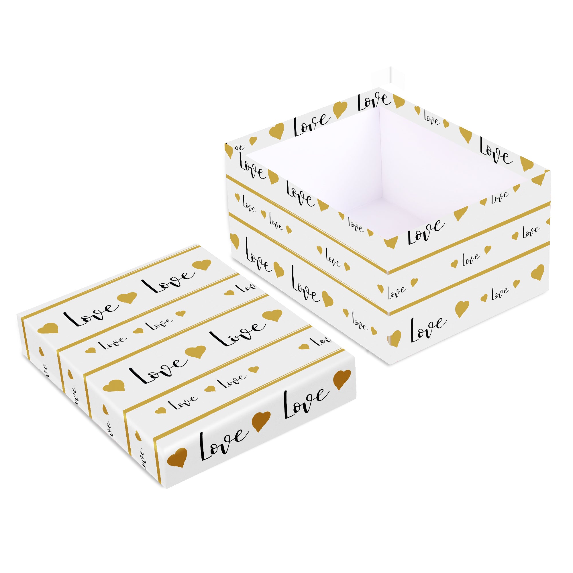 Gift Box Warm Love L15.5 X W10.5 X D6.5(cm)  1pc