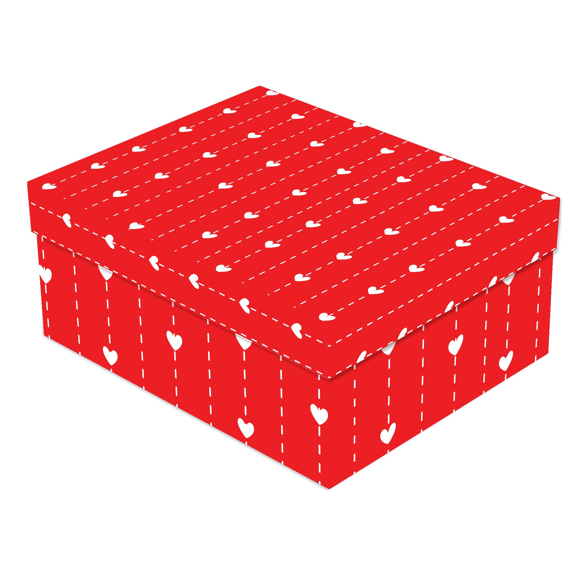 Gift Box Always Lovel L25.5 X W20.5 X D11Cm 1Pc Gol