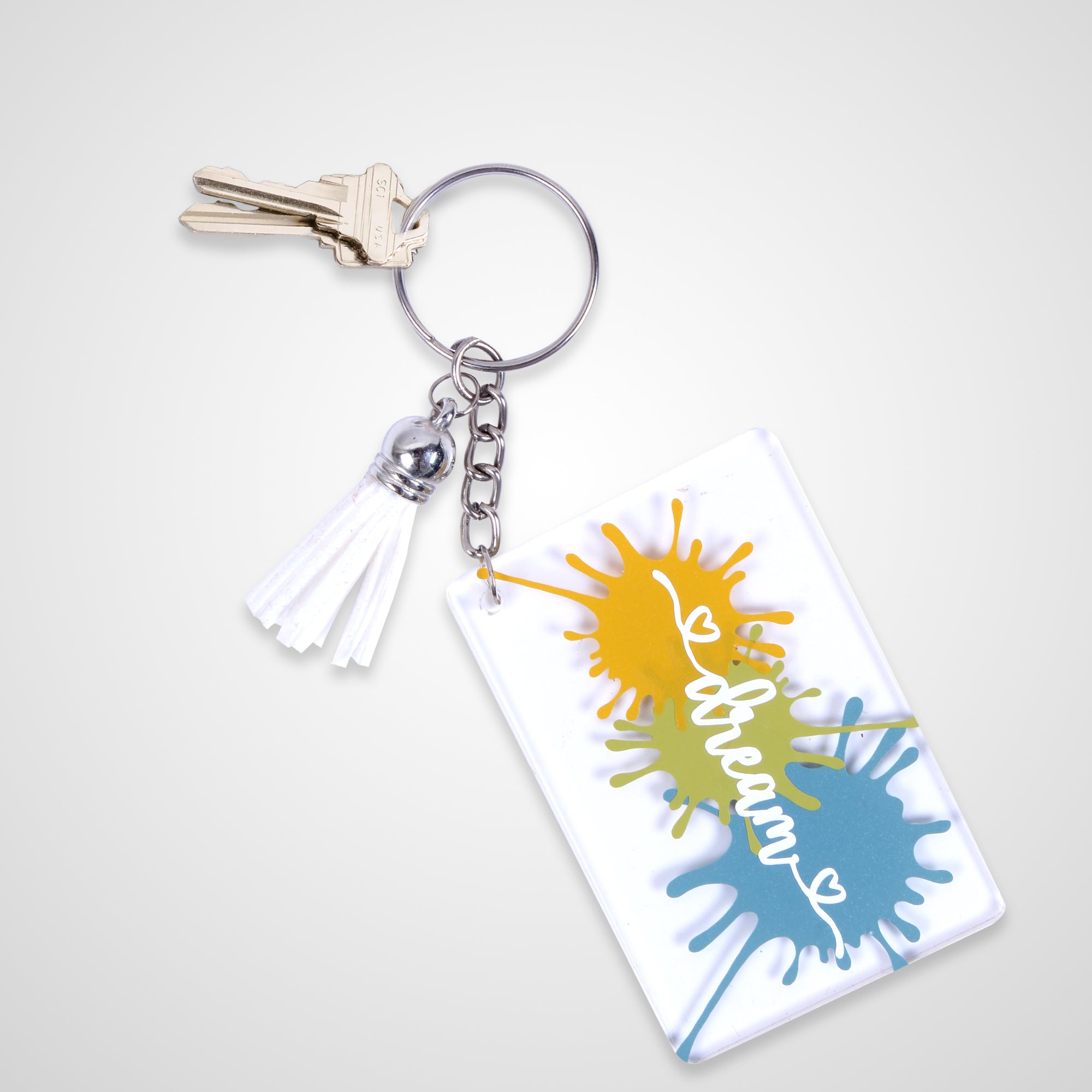 Acrylic Key Chain Rectangle Imagesource Acrylic Key Chain Rectangle L 7.5 X W 5Cm 3.7Mm Thick 4 Pc – Itsy Bitsy
