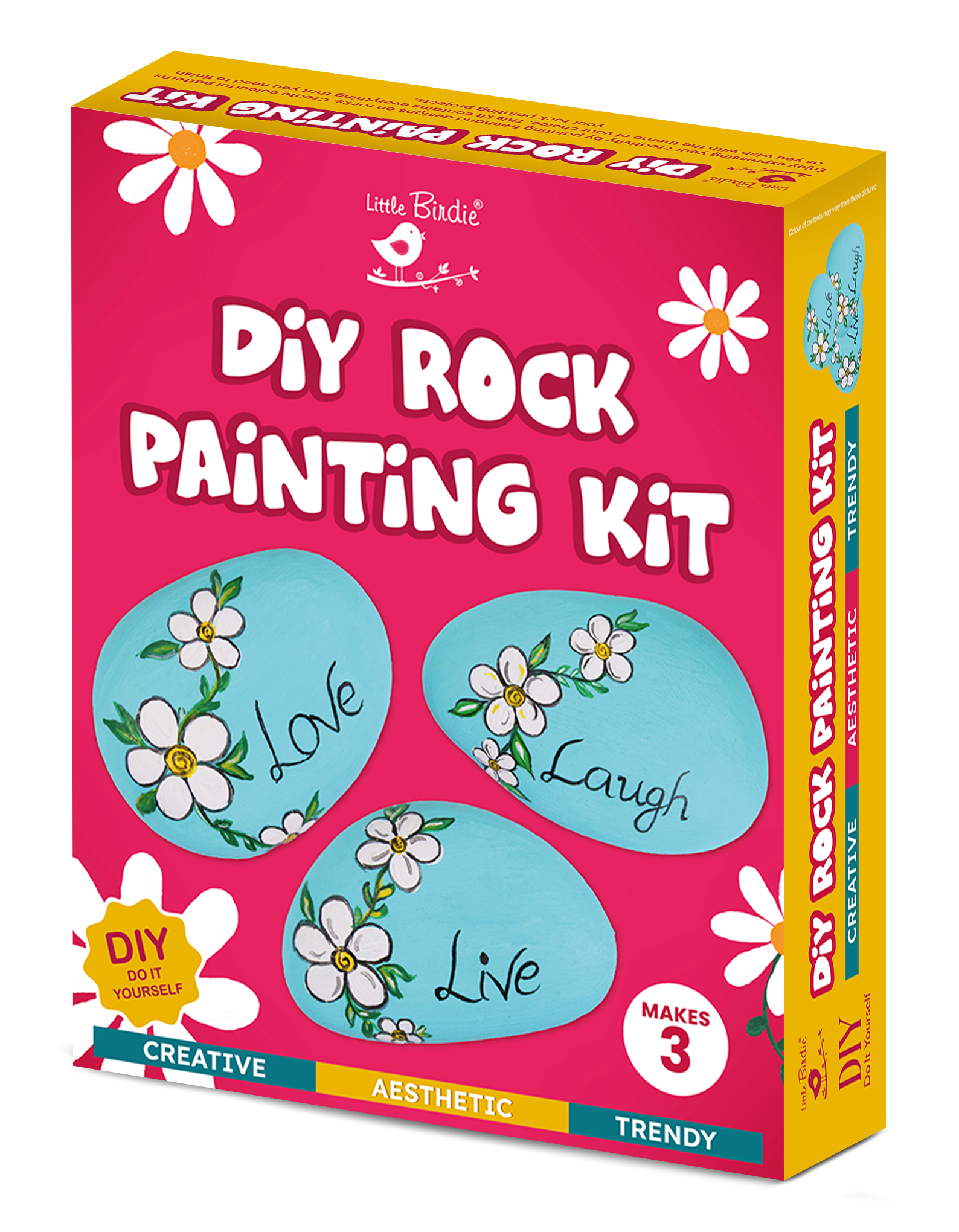 Diy Rock Painting Kit 1Box