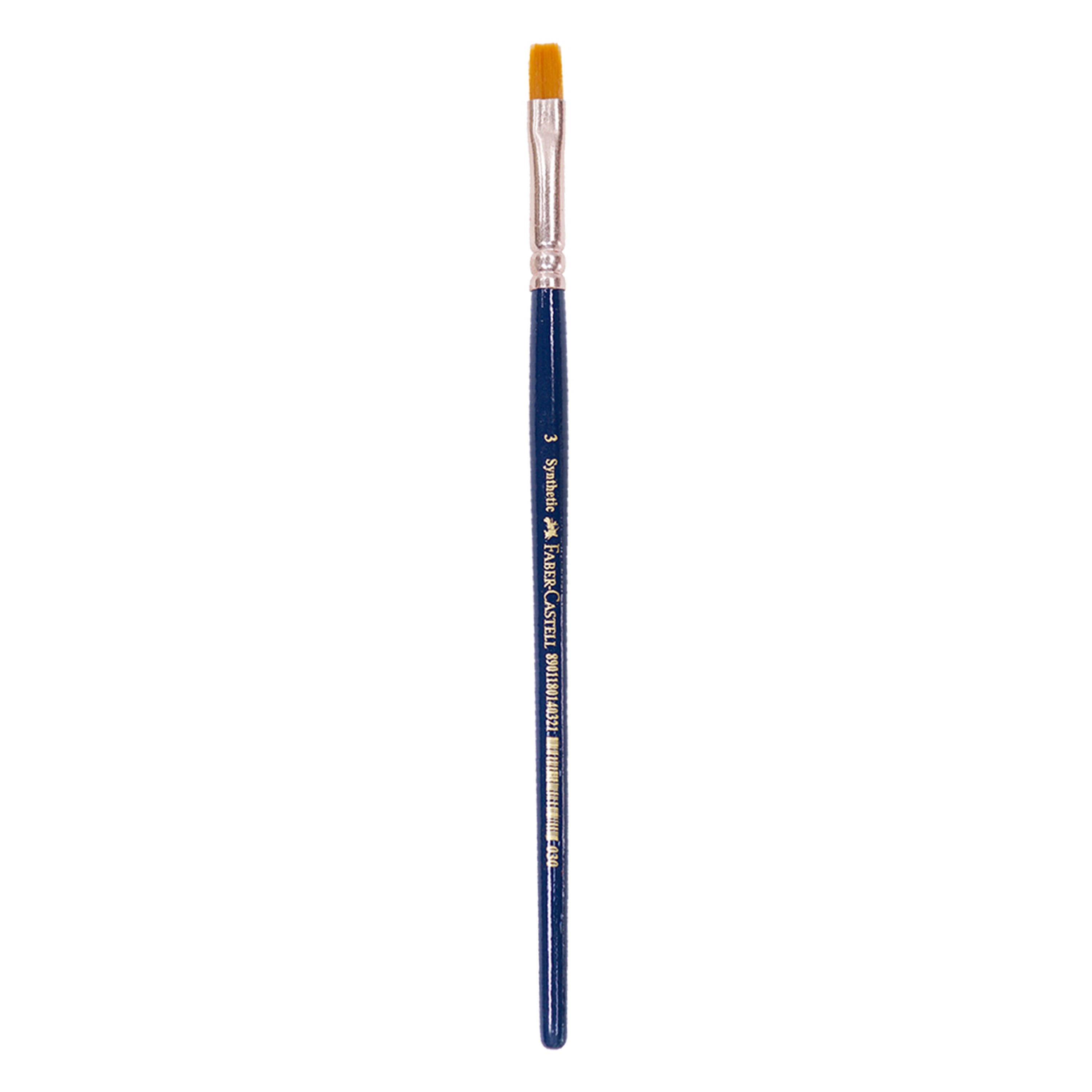 Faber Castell Paint Brush - Synthetic Hair Flat Size 3, 1pc