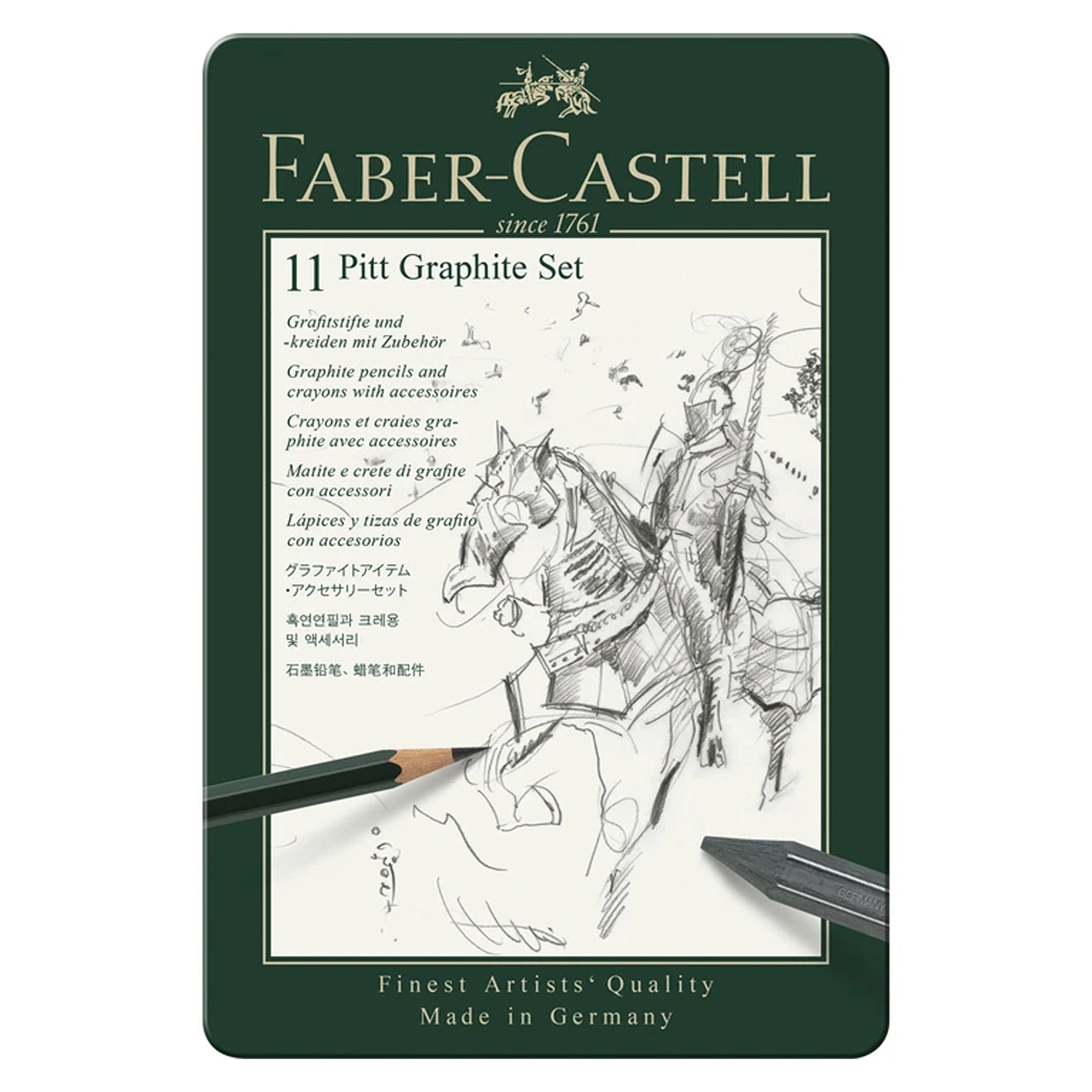 Faber Castell- Pitt Graphite Set Of 11