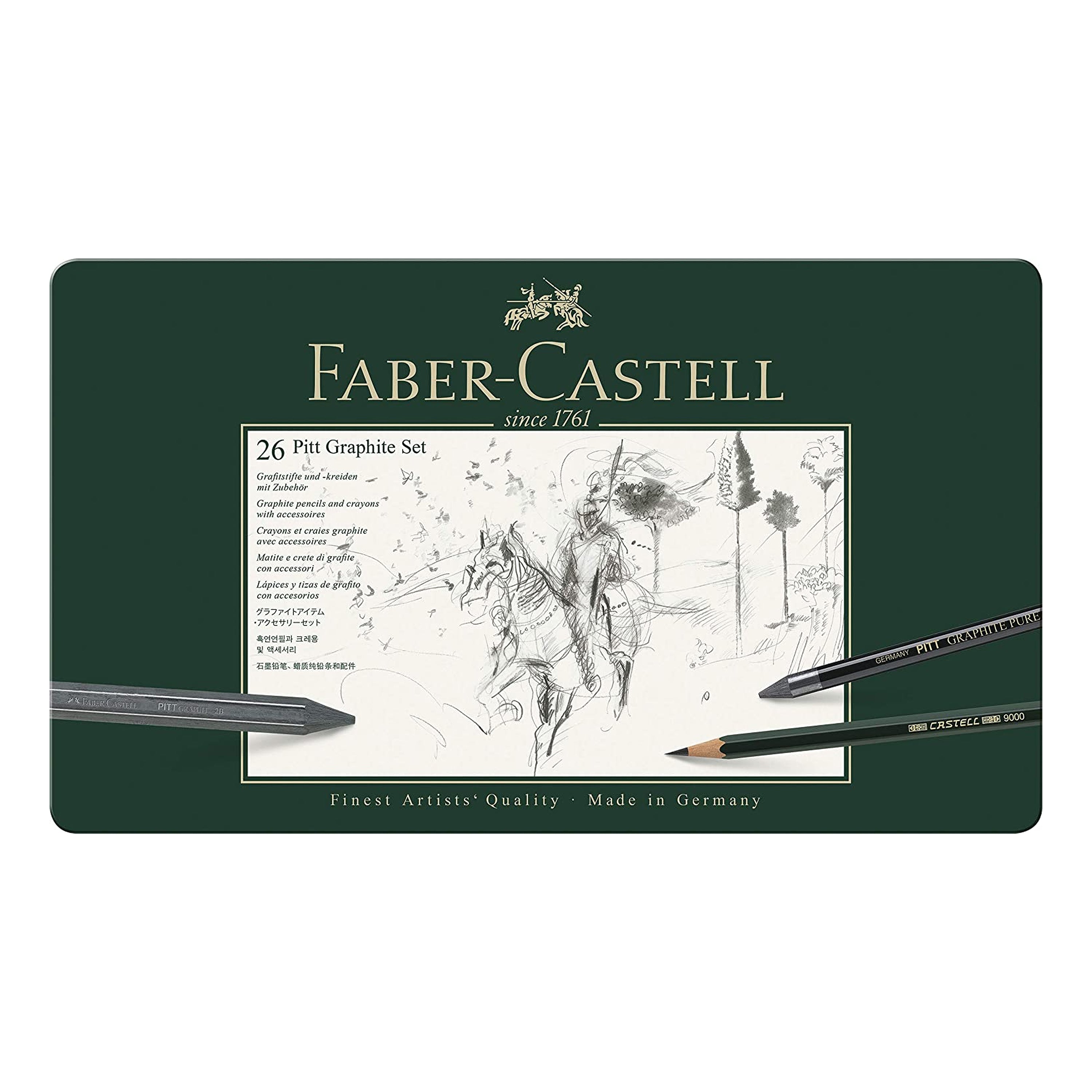 Faber Castell- Pitt Graphite Set Of 26