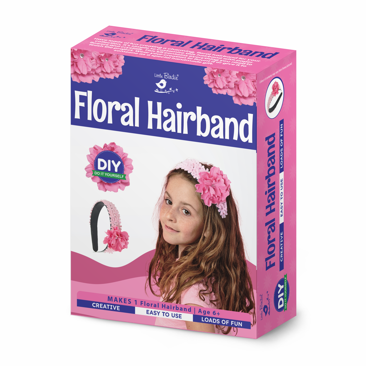 DIY Floral Hairband Making Kit