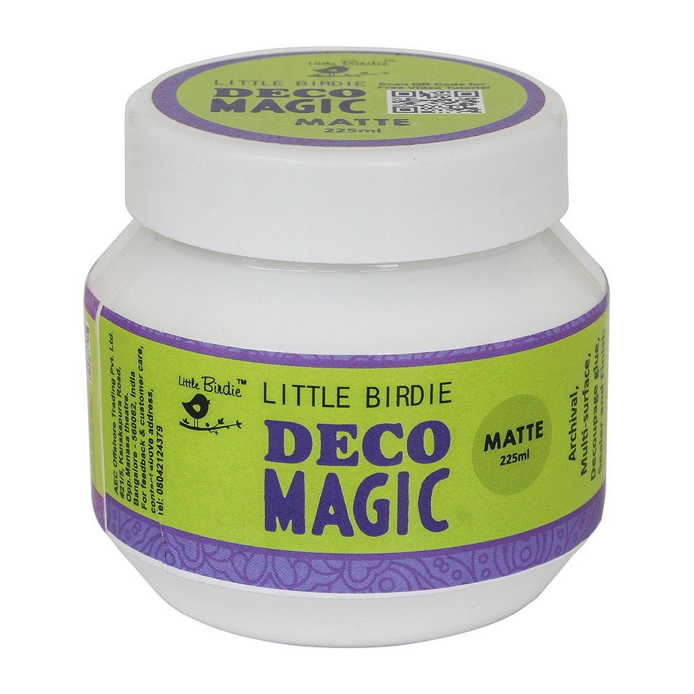 Deco Magic Glue Matte 225Ml Lb
