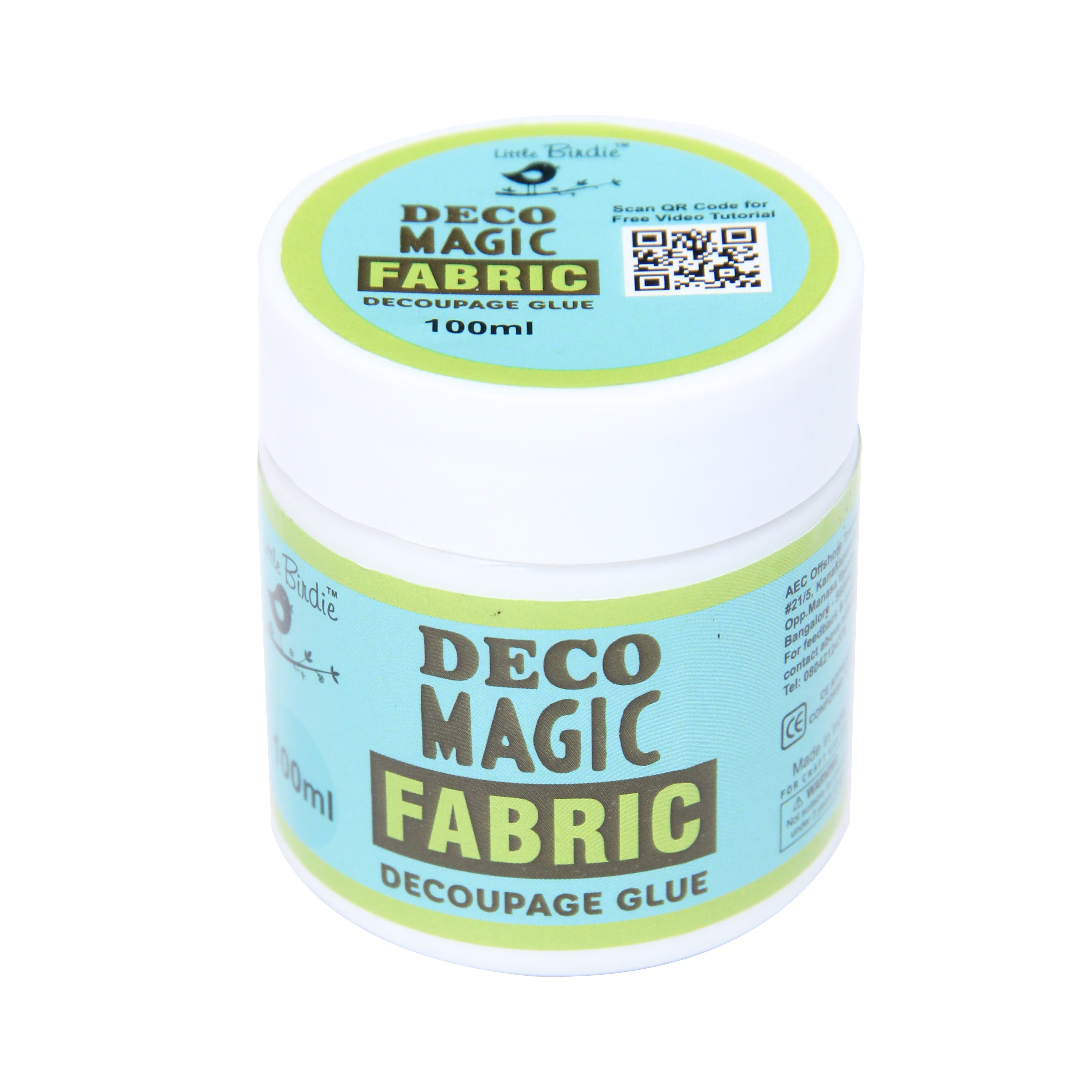 Deco Magic Fabric Decoupage Glue 100ml