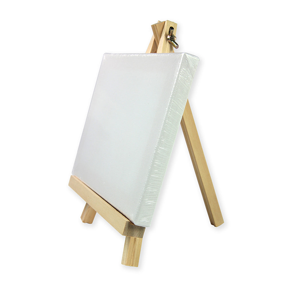 Canvas With Big Easel 12X18 Cm 1Pc Blister Ib