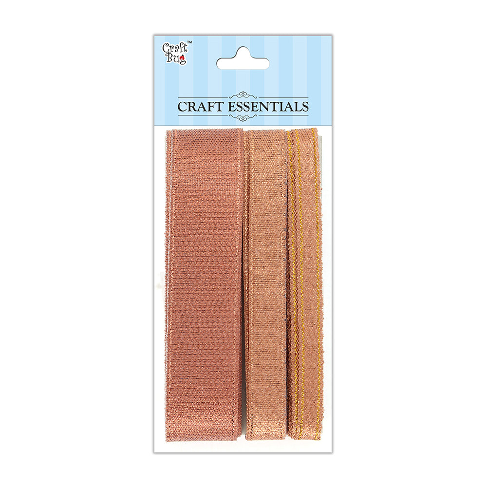 Tissue Ribbon Asst 6mm 12mm 25mm Copper 2mtrs Each – Itsy Bitsy
