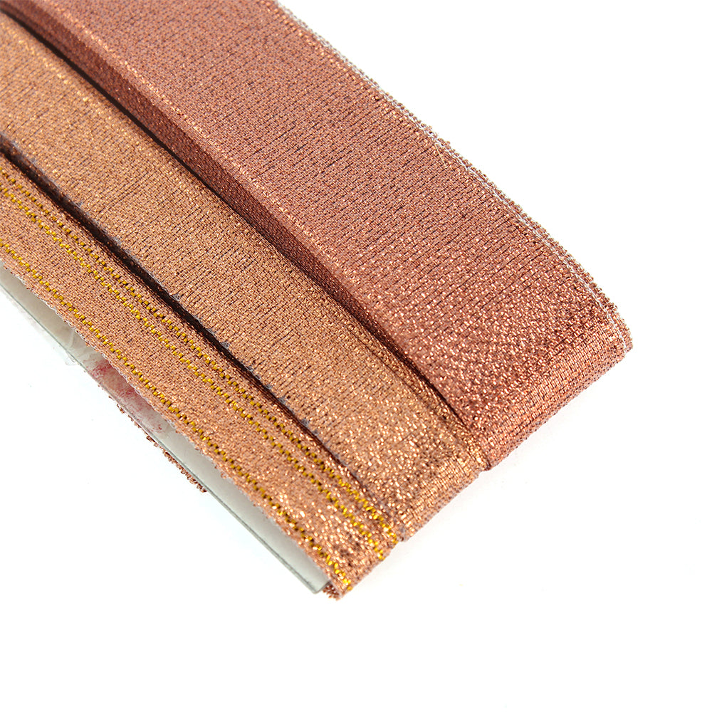 Tissue Ribbon Asst 6mm 12mm 25mm Copper 2mtrs Each