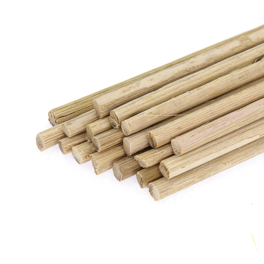 Itsy Bitsy Round Bamboo Sticks - Natural, 5mm, 12 - 50gm