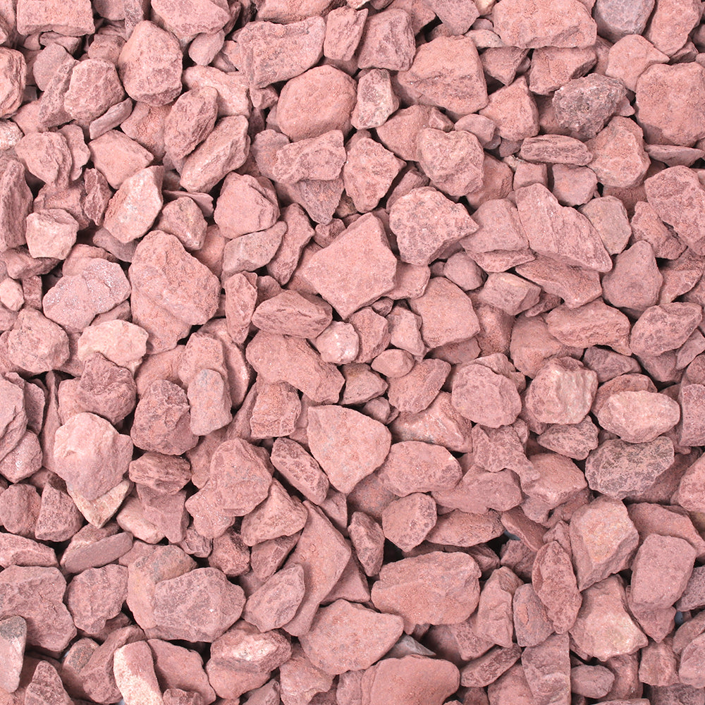 Unpolished Stone Chips Rust 3kg Itsy Bitsy